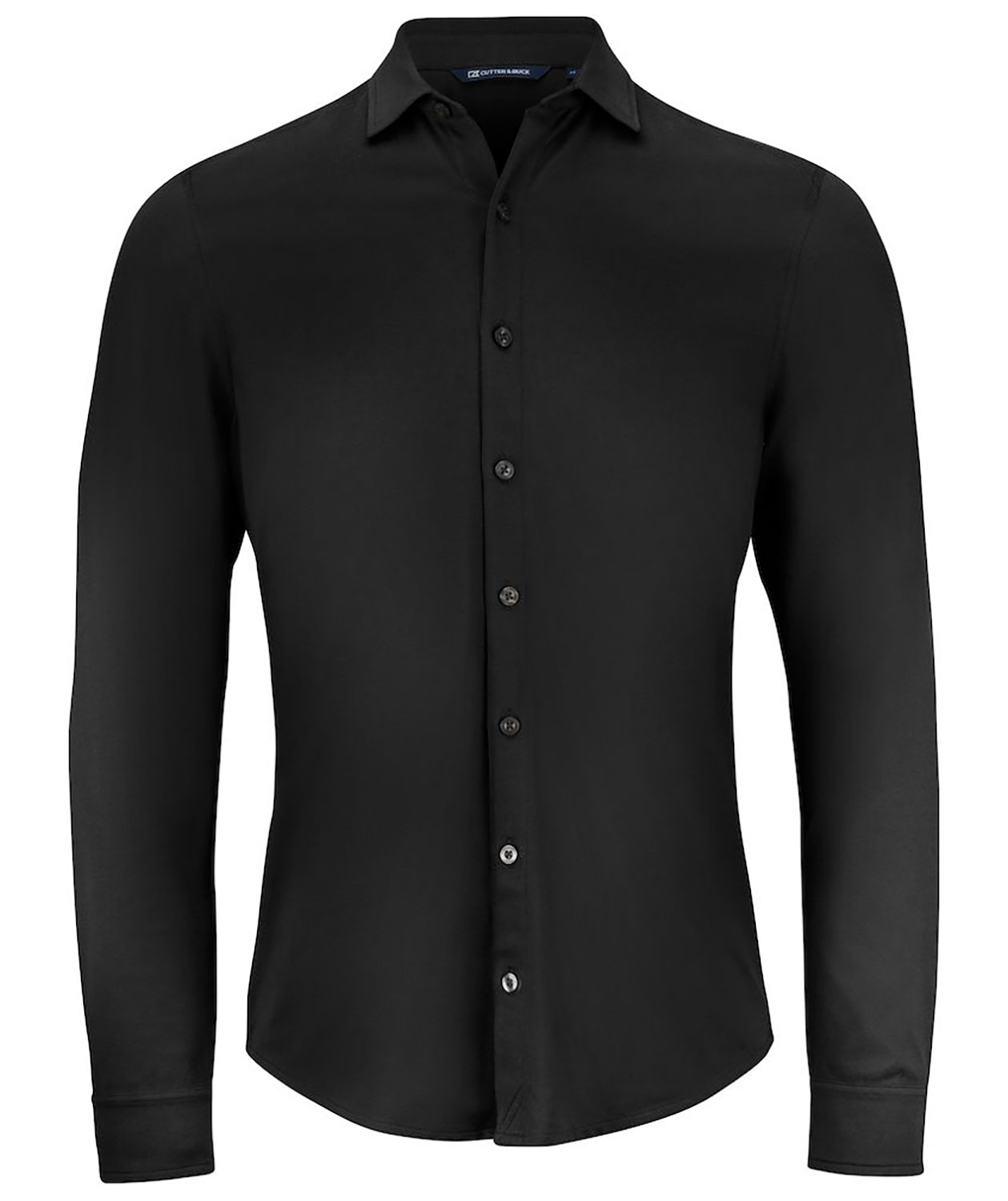 Cutter & Buck Advantage Slim fit Hemd, Schwarz