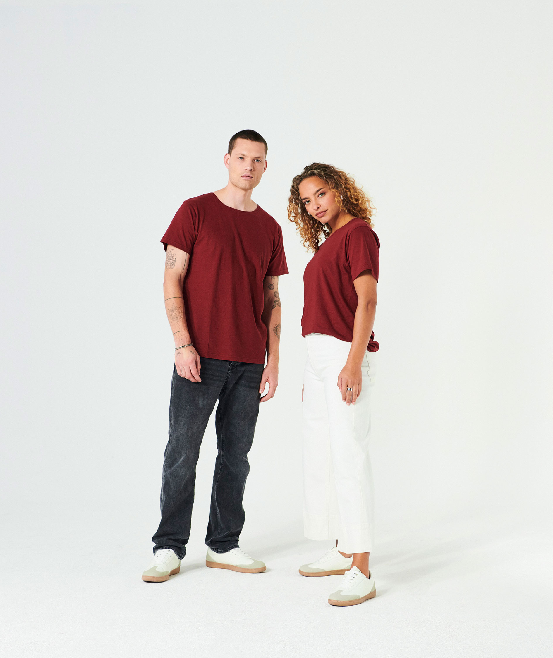 Clique Basic-T T-shirt, Vinr&oslash;d, large image number 1
