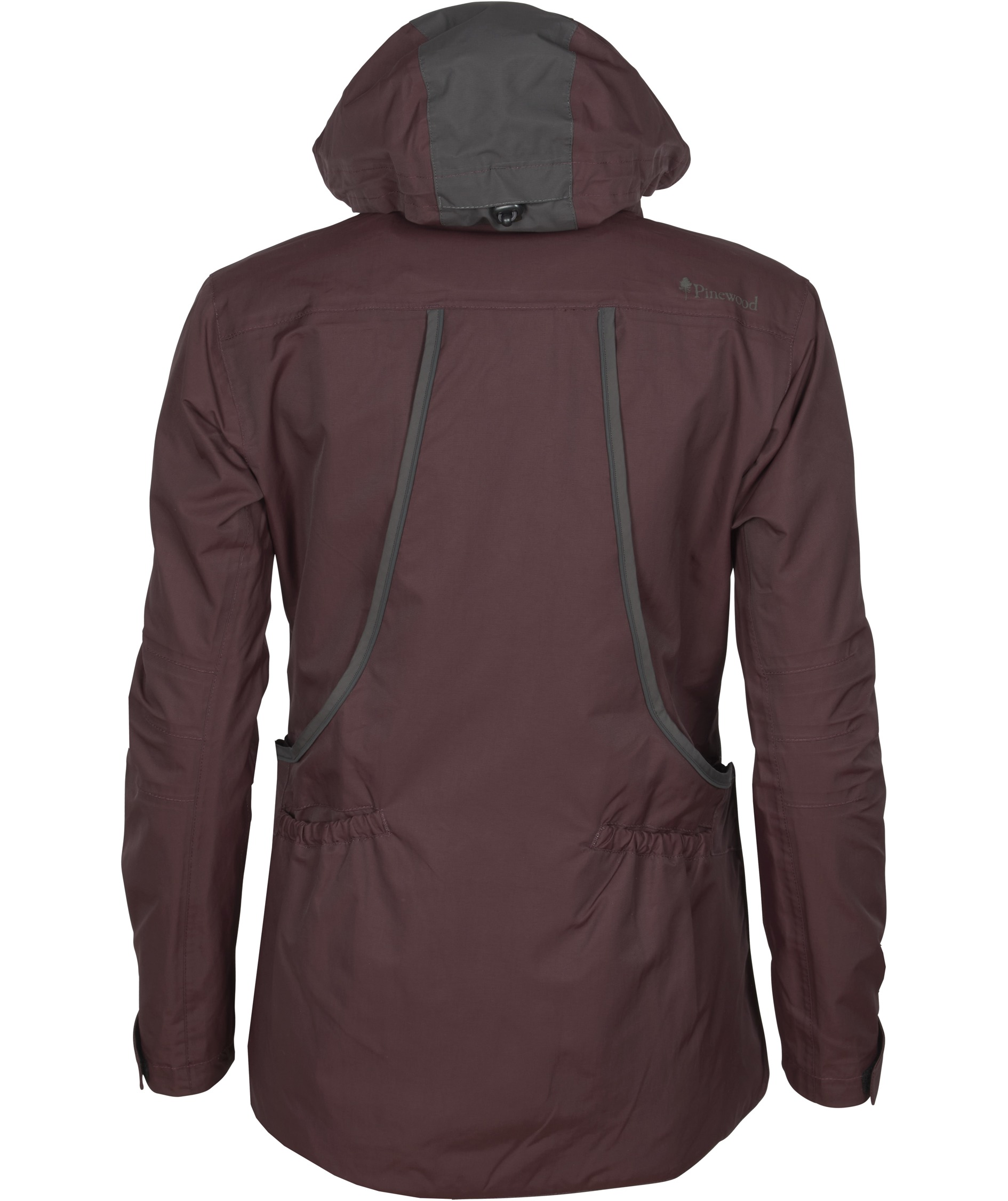 Pinewood&nbsp;Dog Sports 2.0 damejakke, Earth Plum/Dark Anthracite, large image number 2