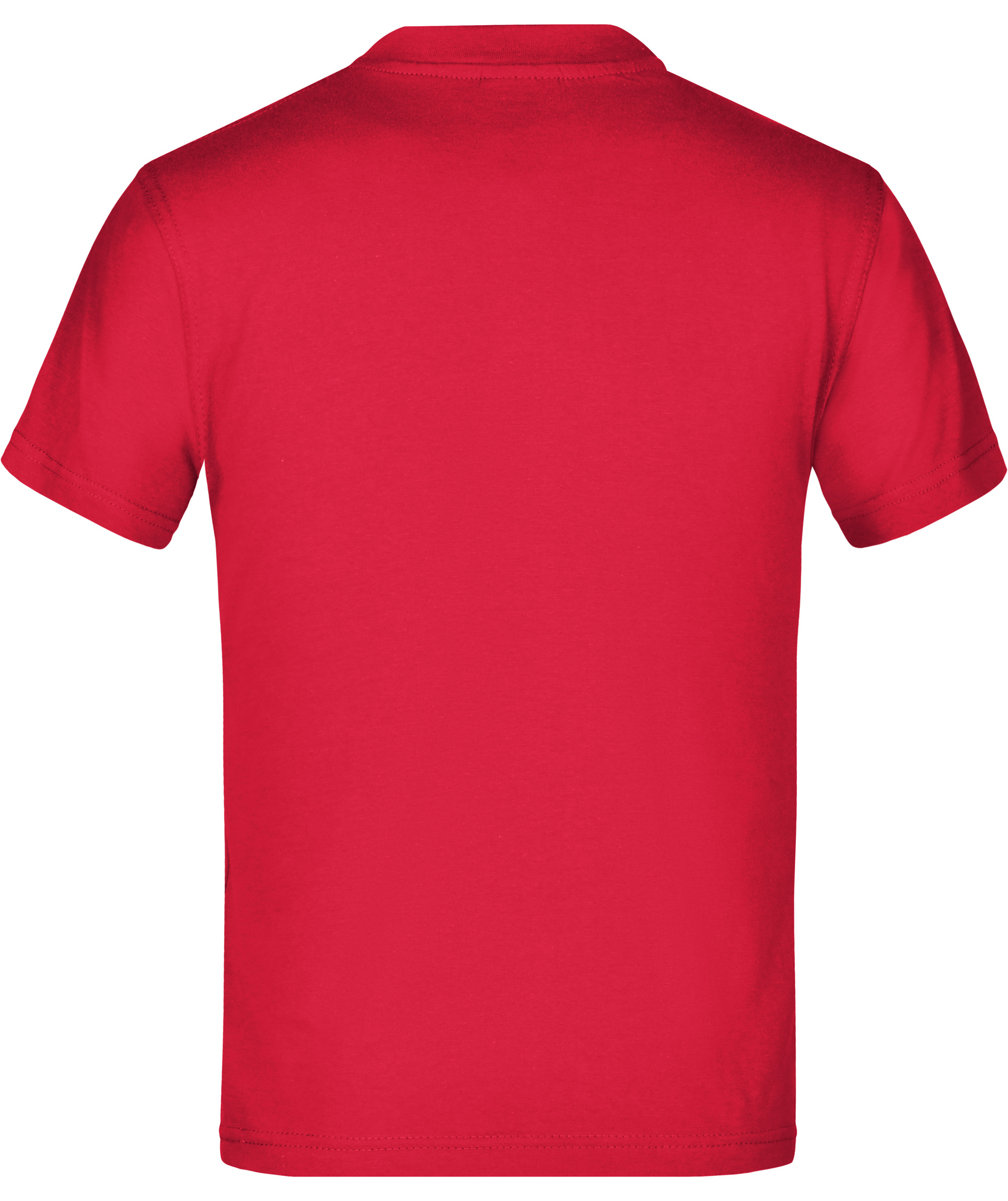 James & Nicholson Junior Basic-T T-shirt til b&oslash;rn, R&oslash;d