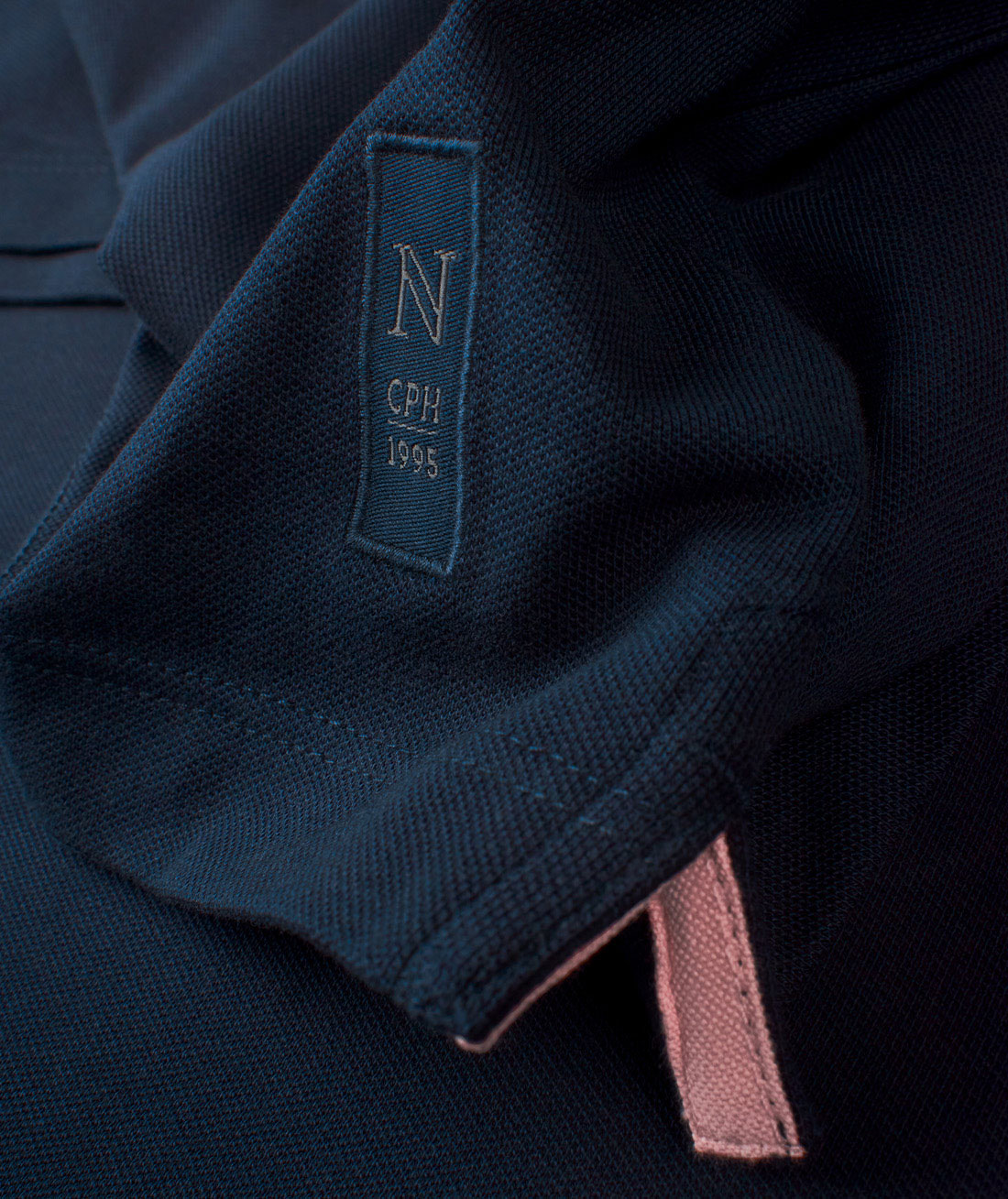 Nimbus Carlington l&aring;ng&auml;rmad pik&eacute;tr&ouml;ja dam, Navy, large image number 4