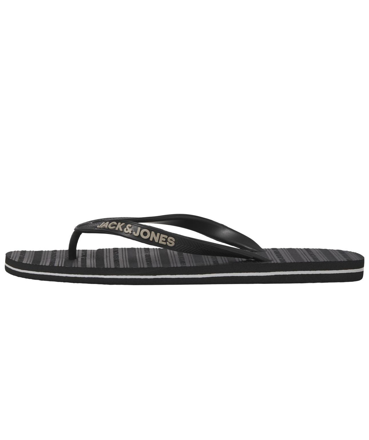 Jack & Jones JWFBASIC flip flop badesandaler, Anthracite