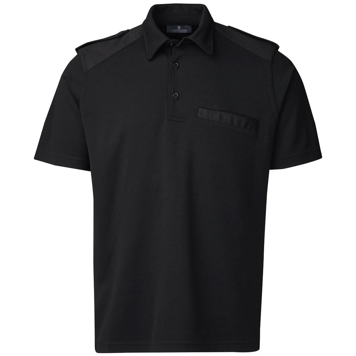 CC55 Frankfurt Sportwool polo T-skjorte, Svart