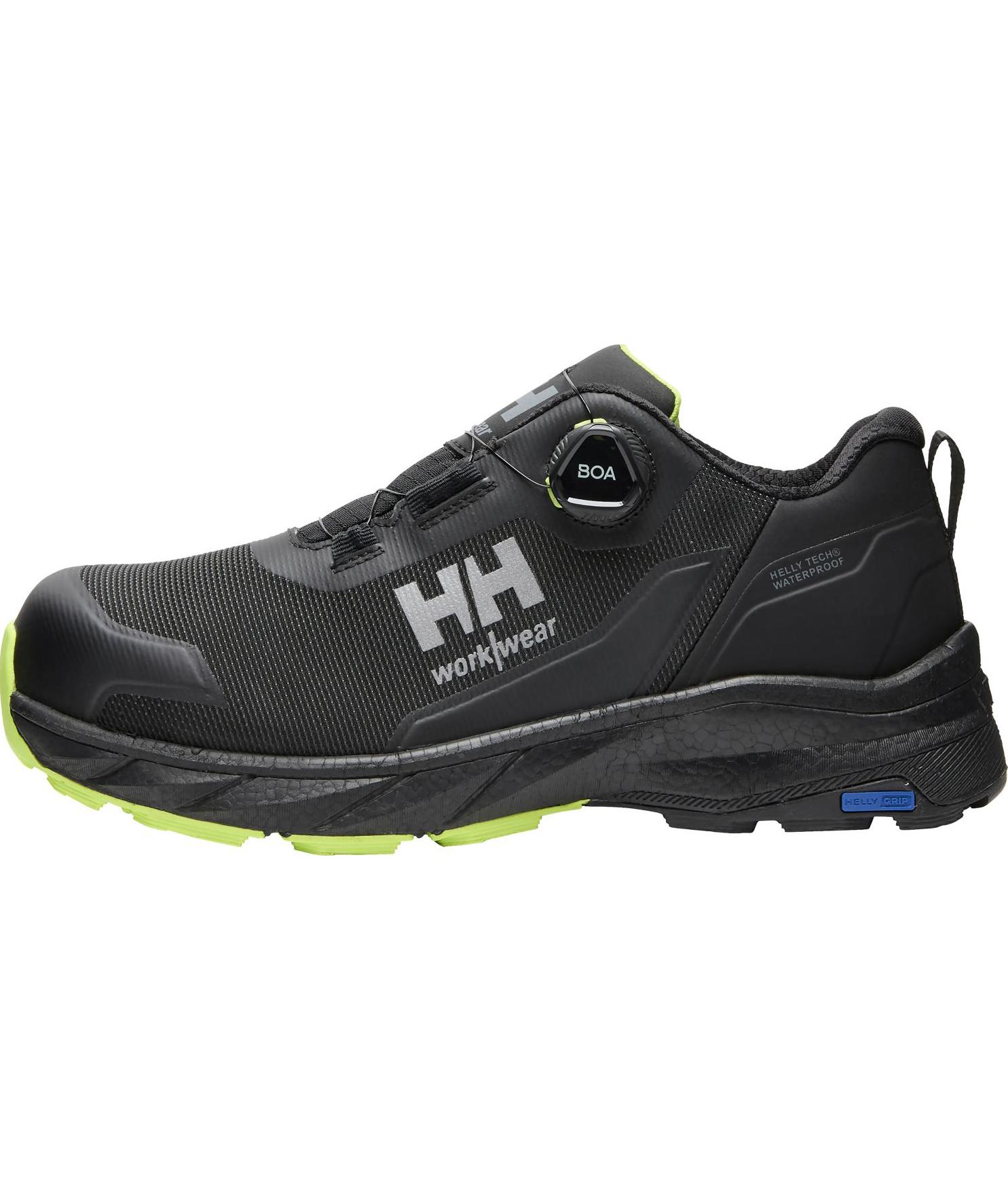 HH Magni TRX Low safety shoes S7S, Black/Dark lime, large image number 3