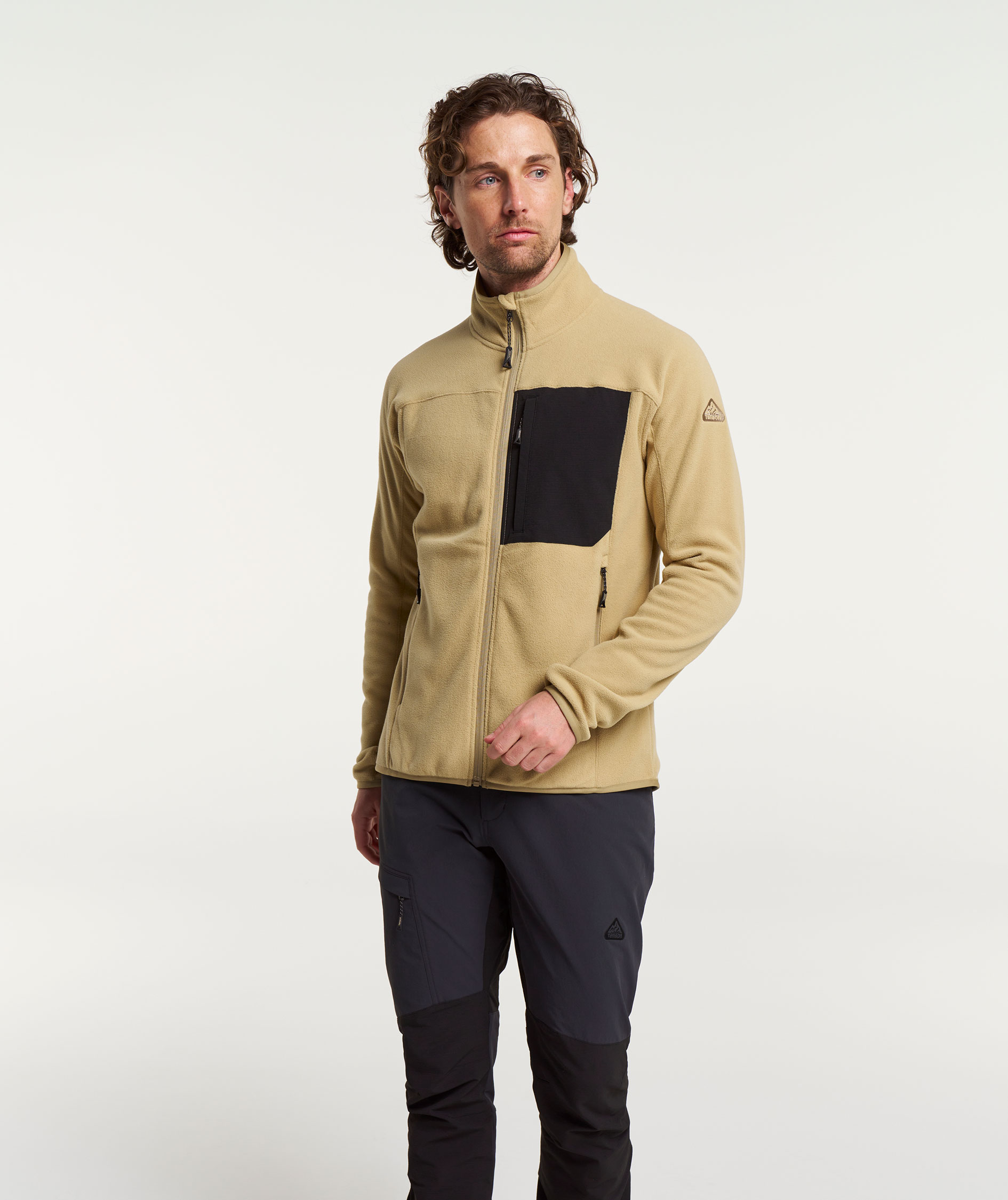 Tenson Himalaya fleecejacka, Beige, large image number 1