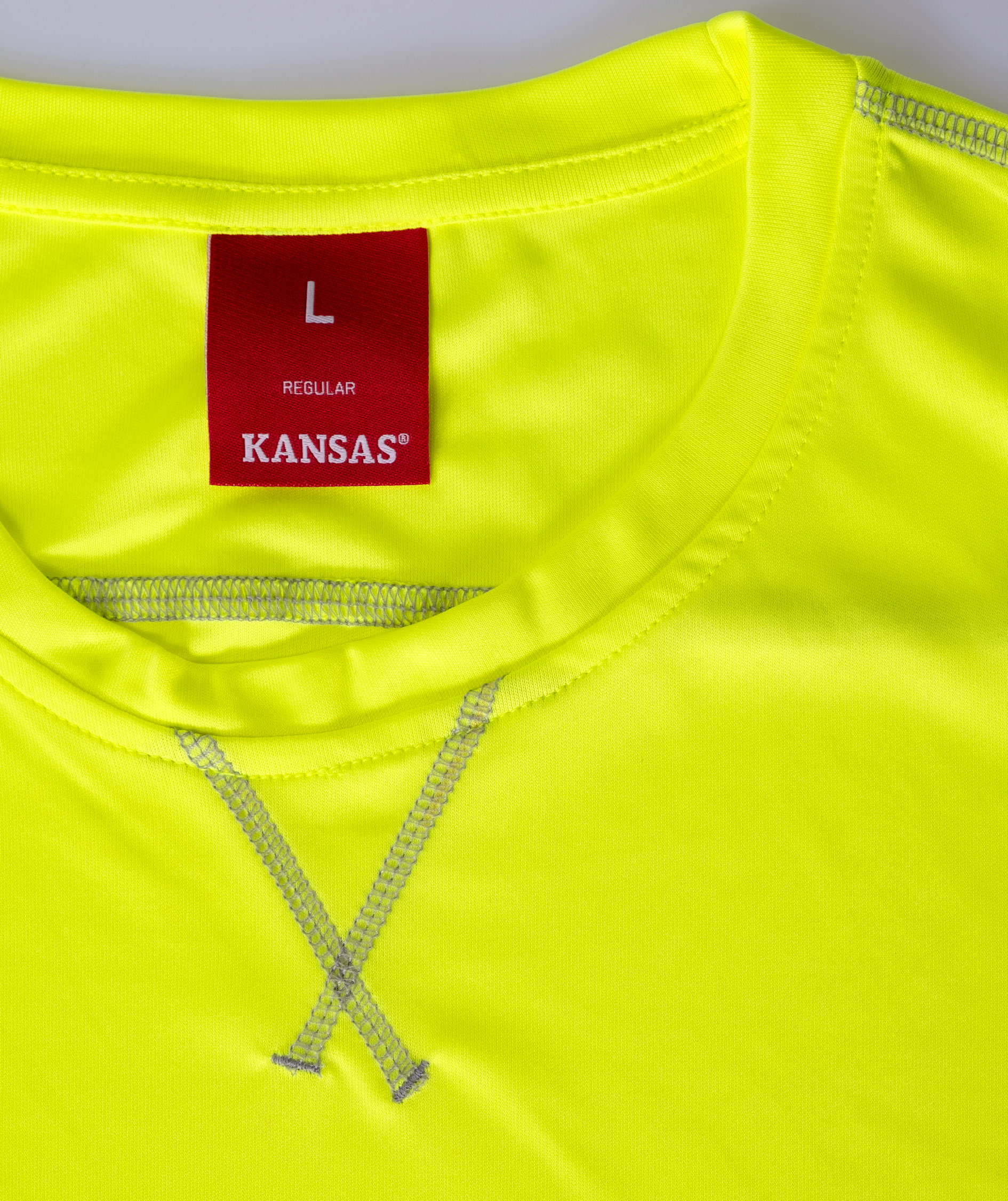 Kansas functional T-shirt 7455, Light yellow, large image number 2