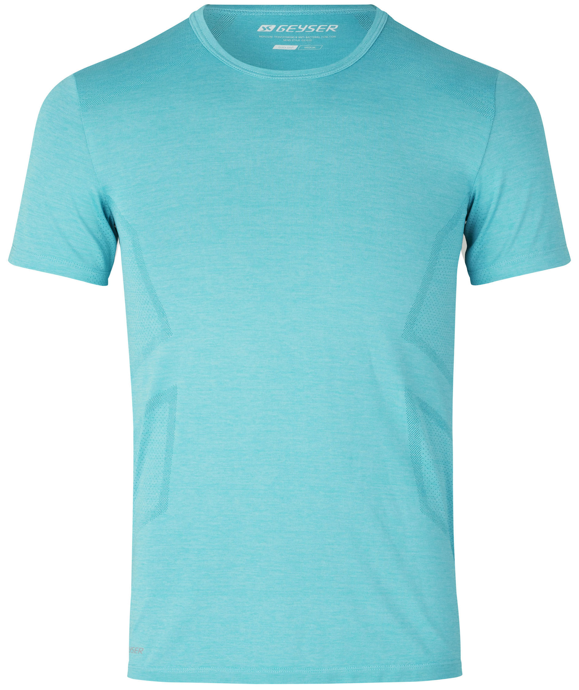GEYSER s&ouml;ml&ouml;s T-shirt, Mint melange