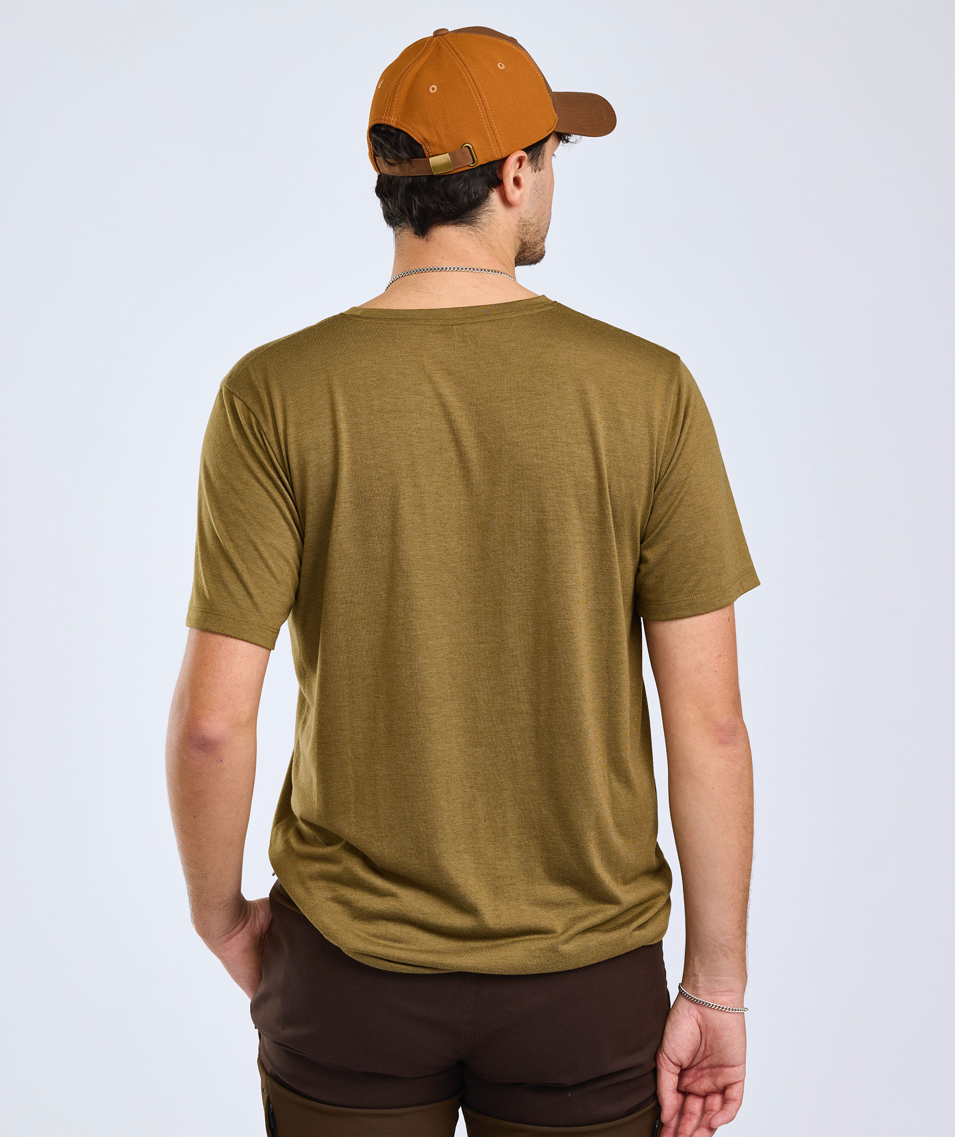 Pinewood Finnveden Forest T-shirt, Olive green, large image number 3