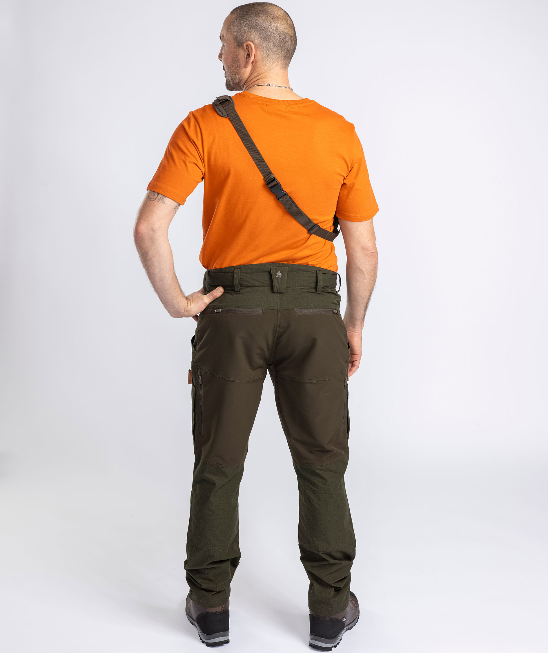 Pinewood Outdoor Life T-shirt, Burned Orange, large image number 5