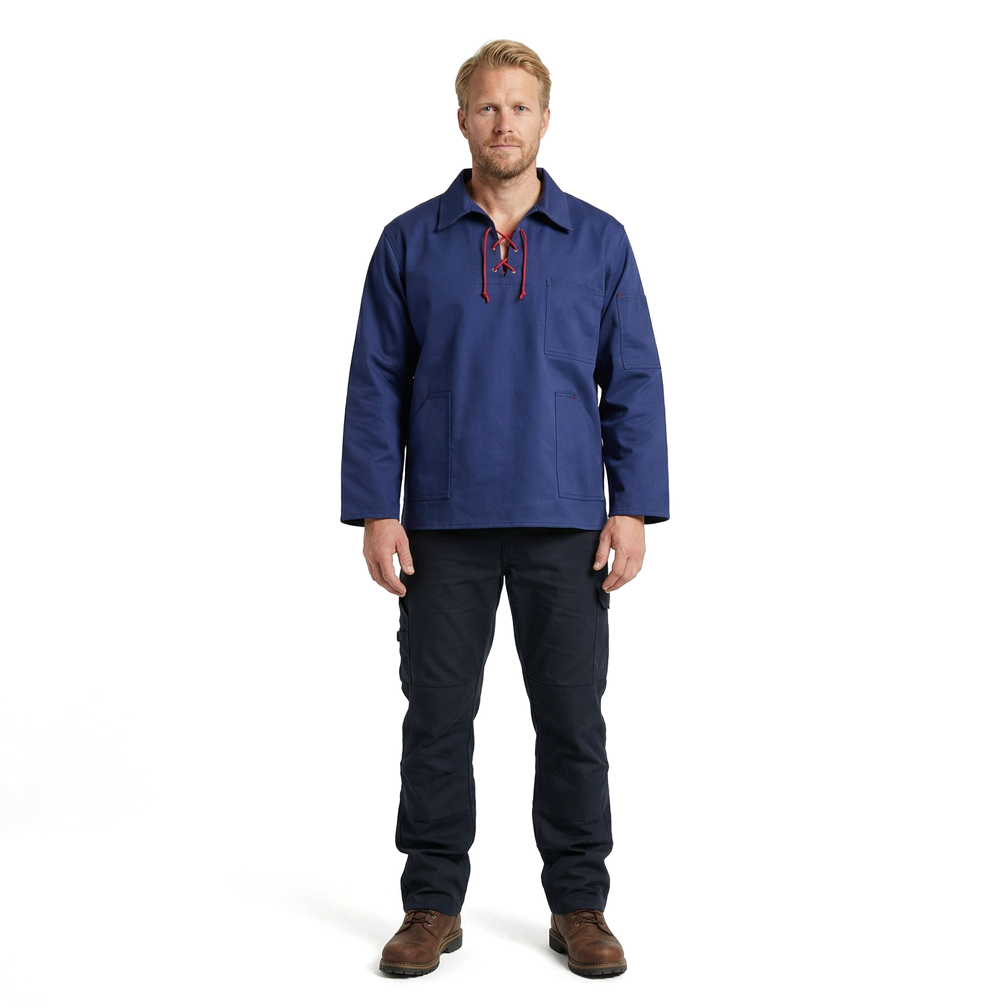 Kansas smock, Dark Marine, large image number 2