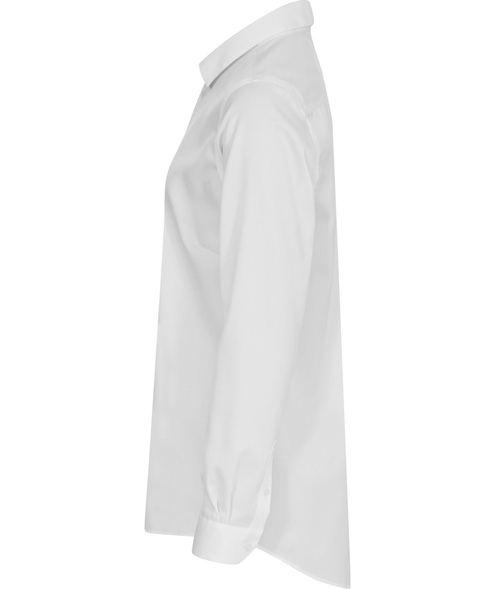 J. Harvest & Frost Twill Green Bow O1 lady relaxed fit skjorta, Vit, large image number 4