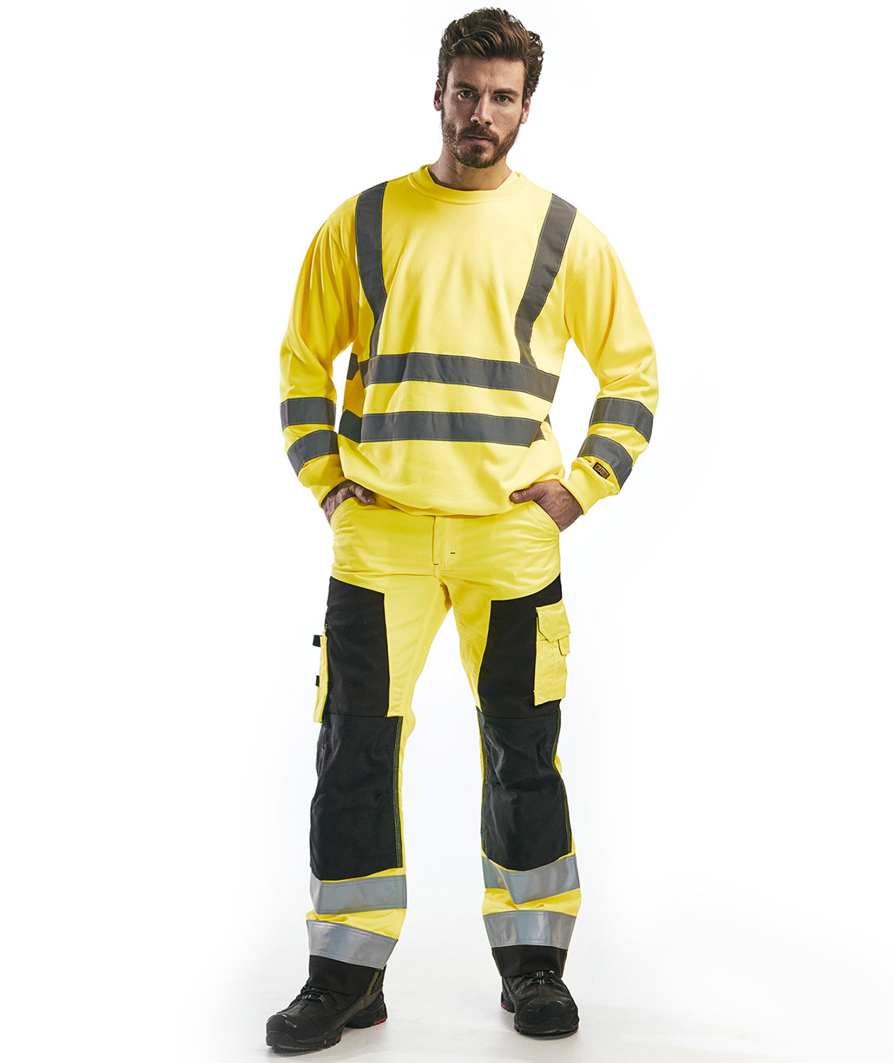 Bl&aring;kl&auml;der sweatshirt, Yellow, large image number 1