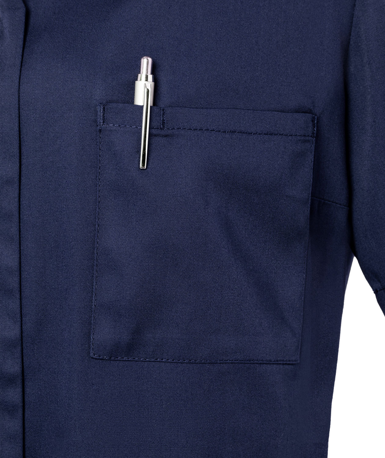 Karlowsky Essential kort&auml;rmad tunika dam, Navy, large image number 4