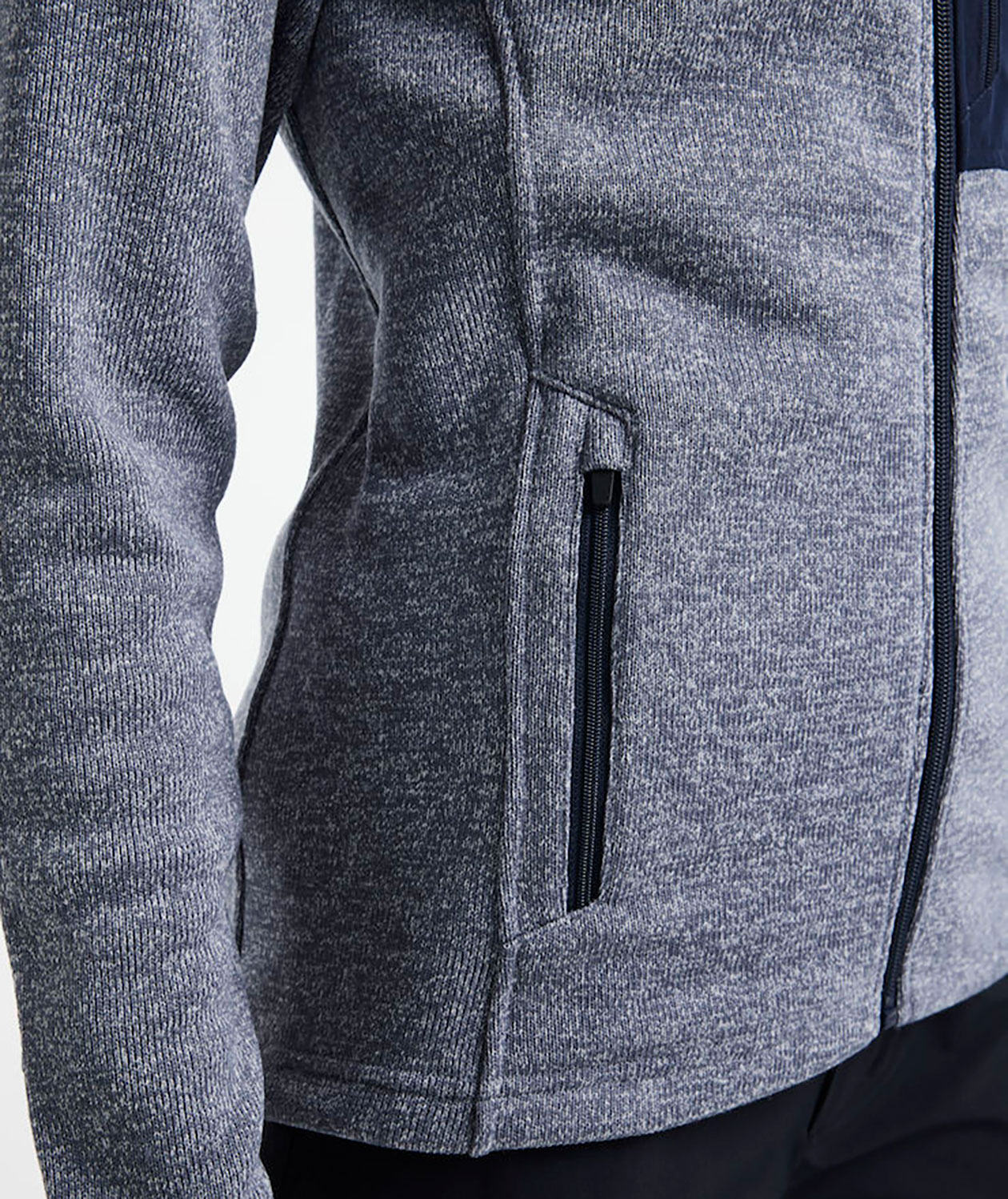 Craft ADV Explore Heavy fleecejacka dam, Flow/blaze, large image number 1