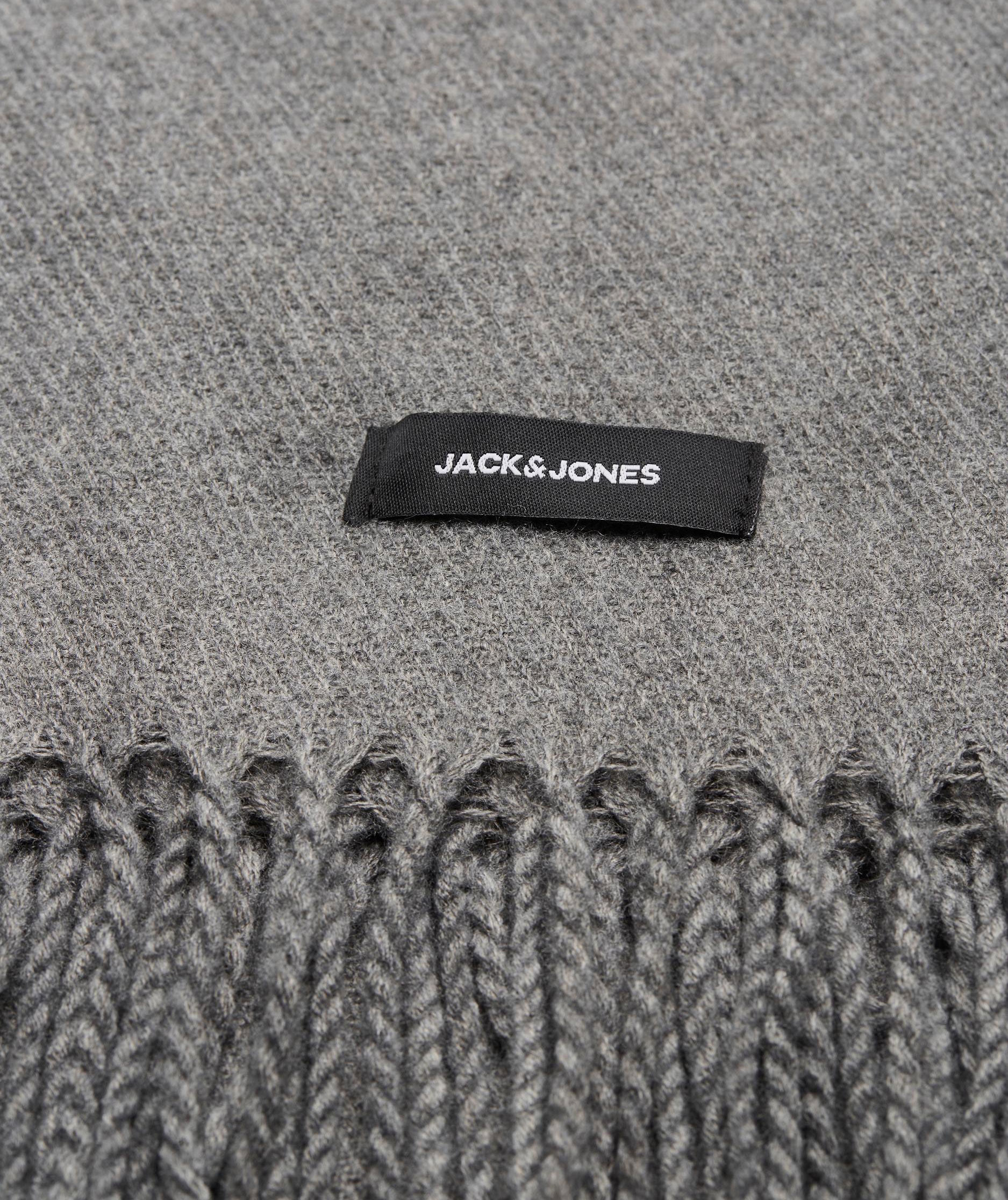Jack & Jones JACSOLID scarf, Grey melange