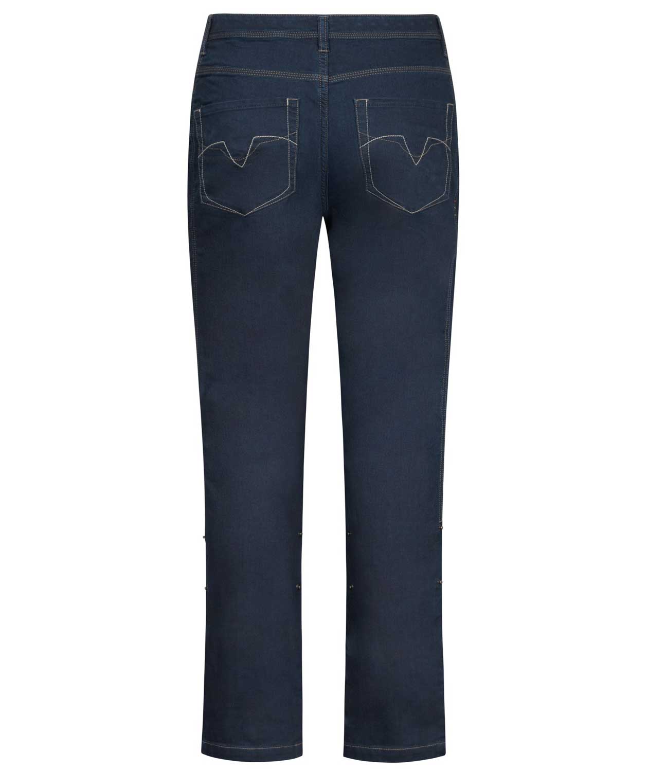 Kentaur byxa dam med extra benl&auml;ngd, M&ouml;rk Denimbl&aring;