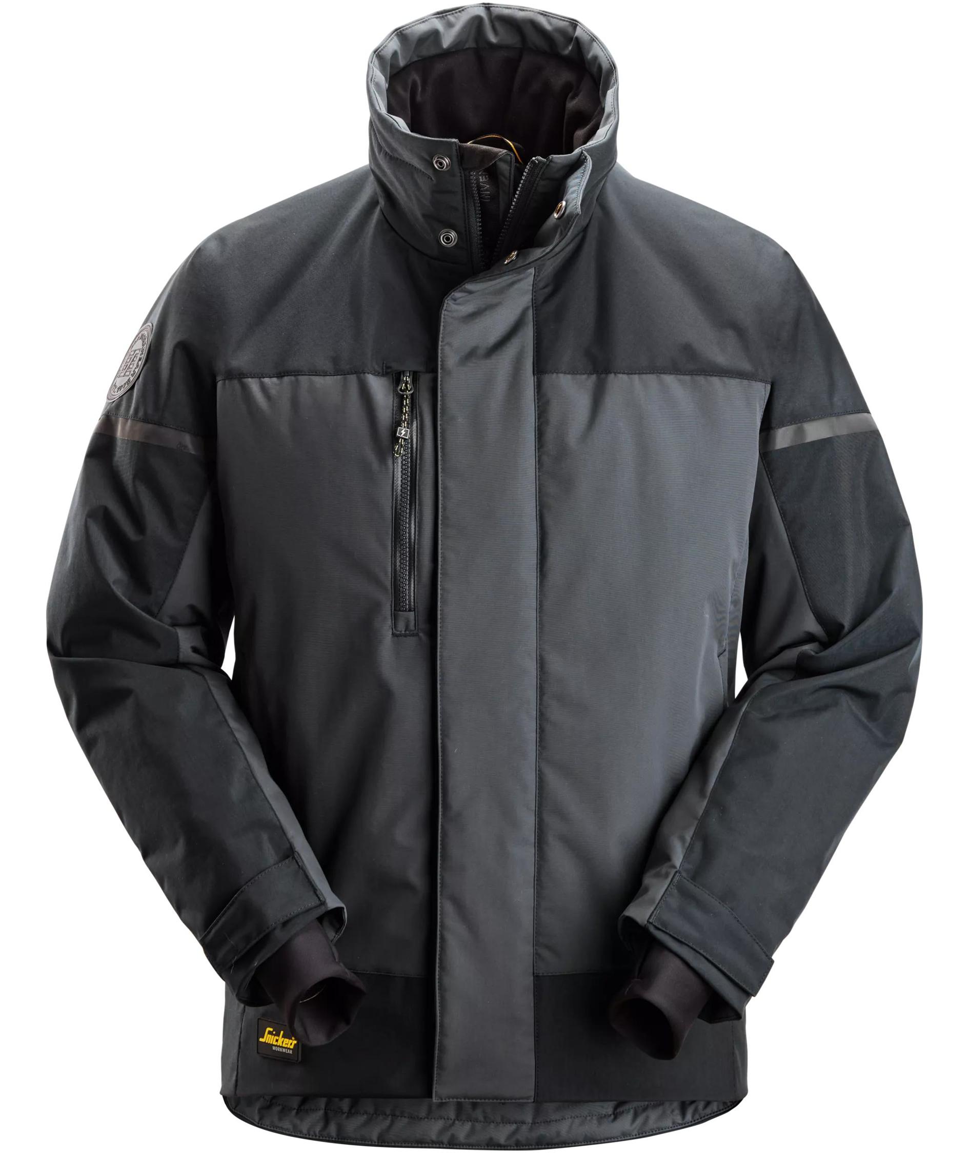 Snickers AllroundWork vinterjakke 1106, Steel Grey/Dark Steel Grey, Steel Grey/Dark Steel Grey, swatch