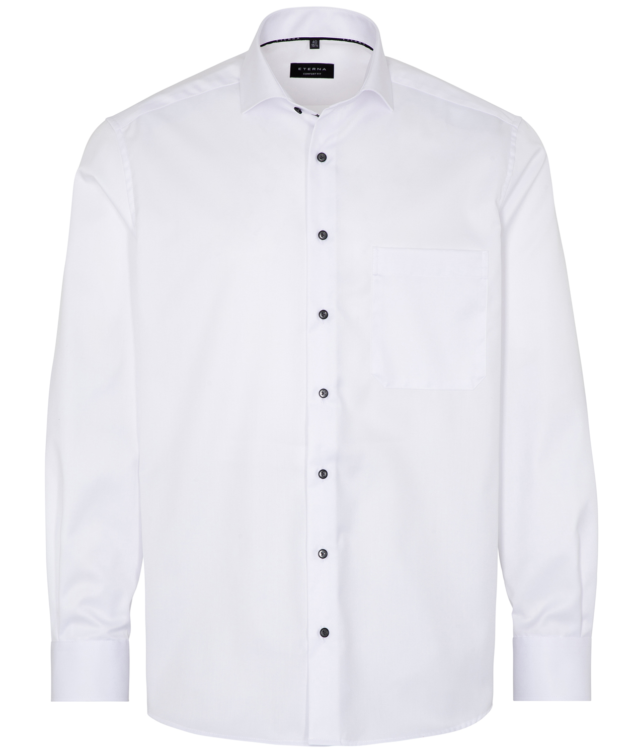 Eterna Cover Comfort fit Hemd mit Kontrastfarben