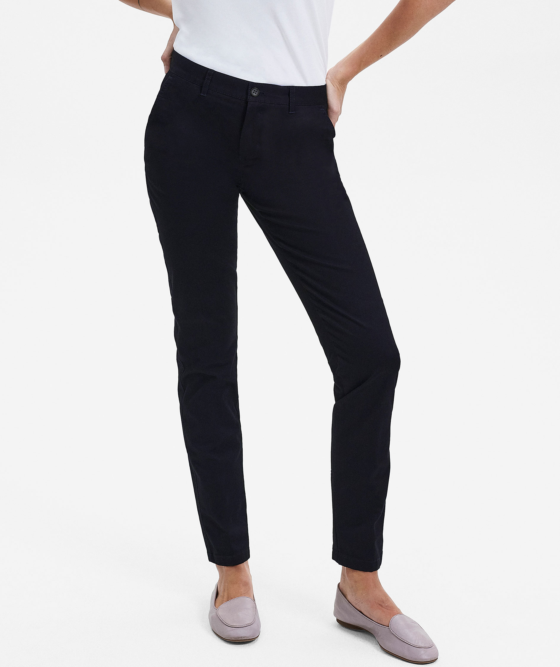 Sunwill Extreme Flexibility Modern fit chinos dam, Dark navy, large image number 5