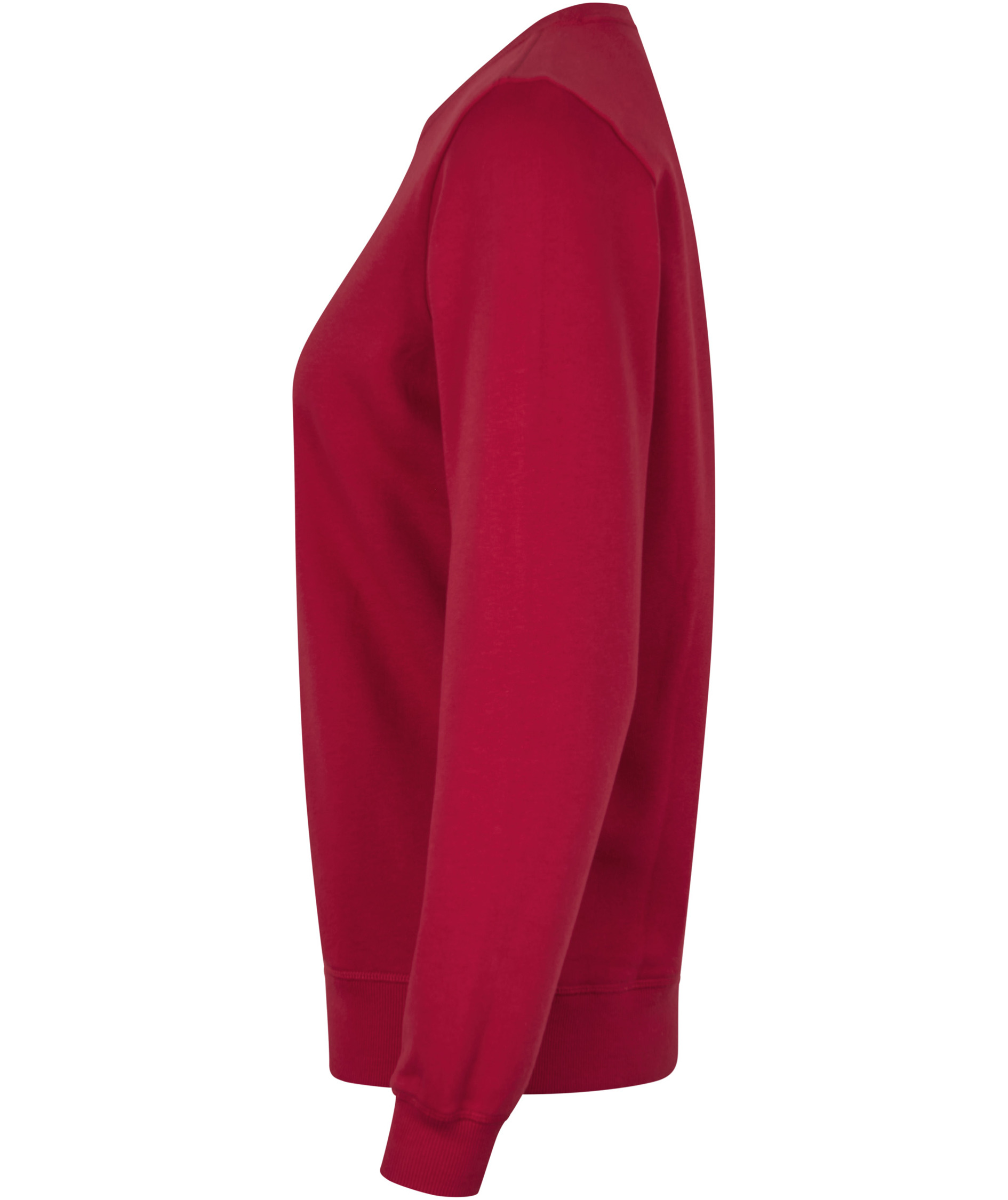 ID &oslash;kologisk dame sweatshirt, R&oslash;d, large image number 2