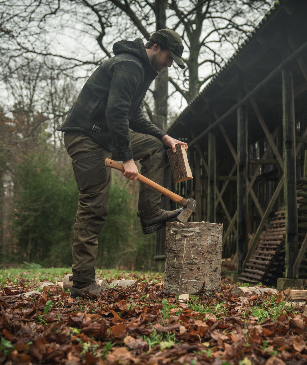 Seeland Teddy Fold Down cap, Pine green, Pine green, large image number 6