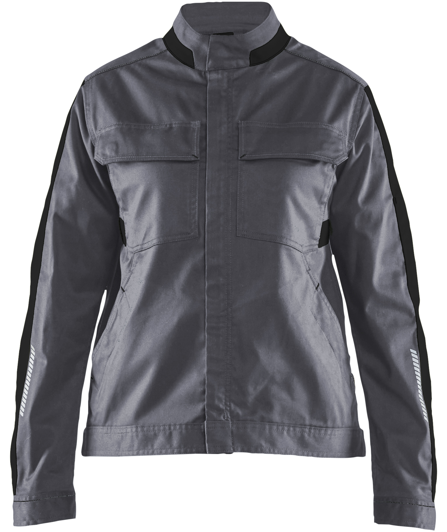 Middelsgr&aring;/svart