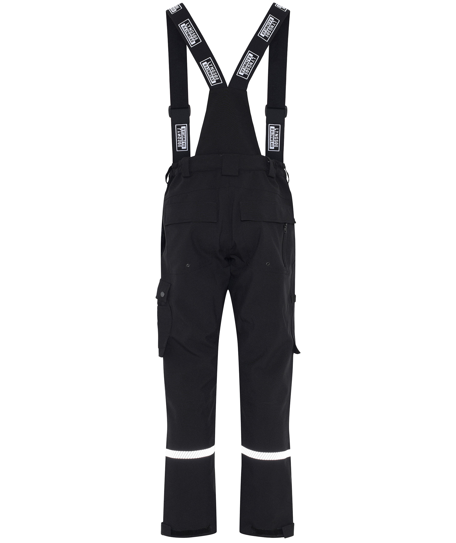 Lyngs&oslash;e Fox shell trousers full stretch, Black, large image number 2