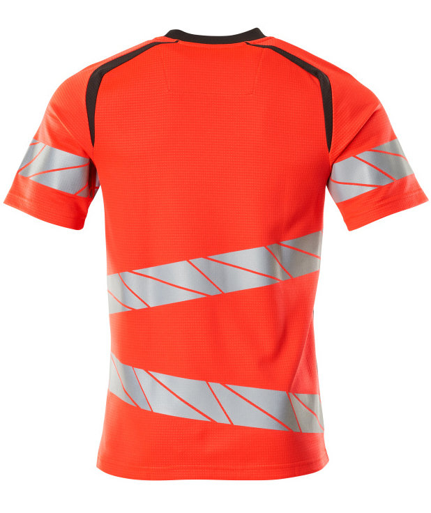 Mascot Accelerate Safe T-shirt, Hi-vis R&oslash;d/M&oslash;rk antracit