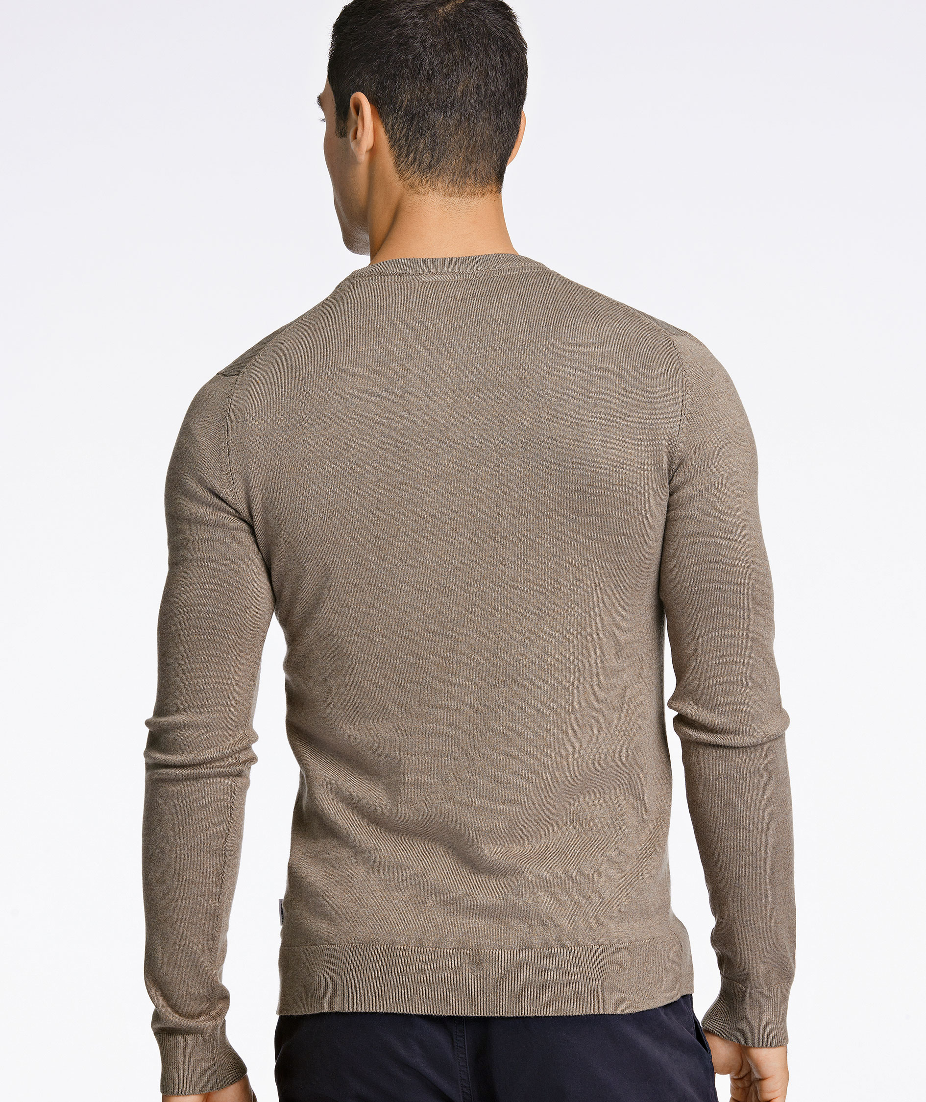 Lindbergh stickad tr&ouml;ja, DK Sand Mel, large image number 8