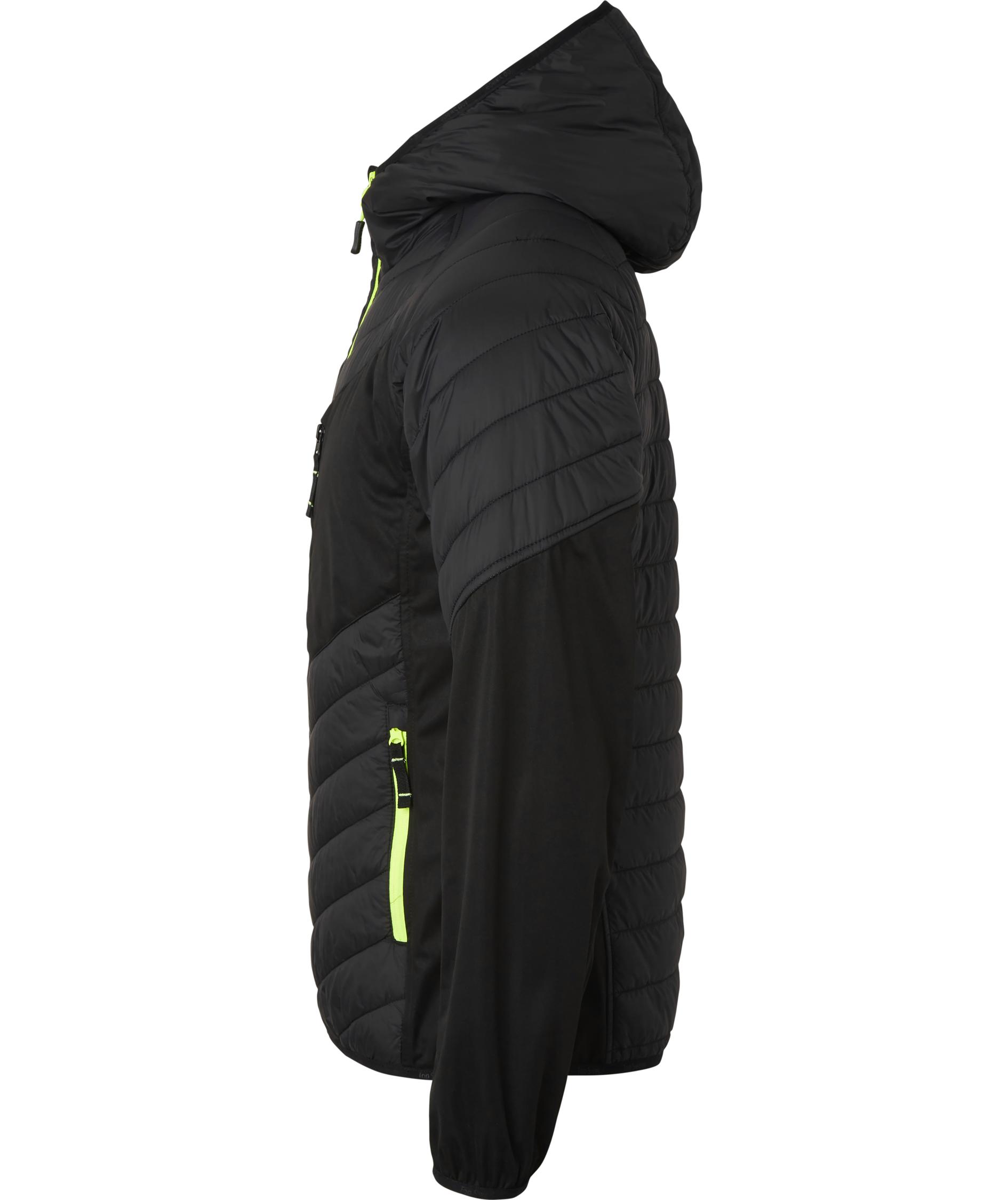 Top Swede quiltet jakke 355, Sort, large image number 3