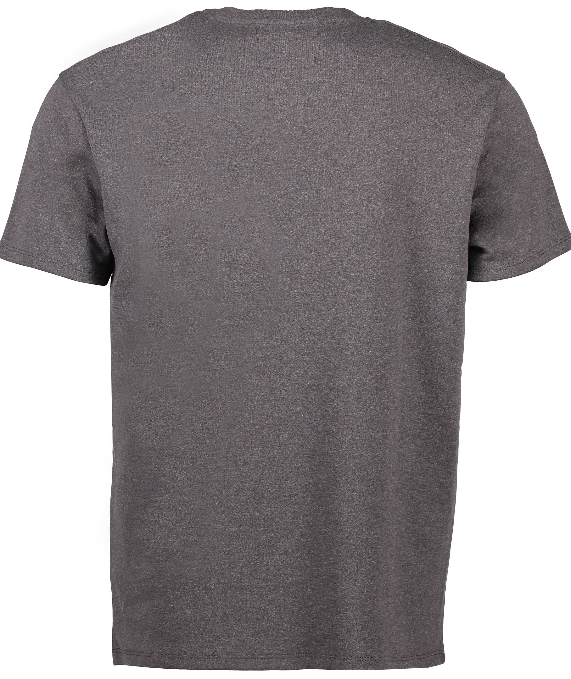 Seven Seas T-shirt med rund hals, Dark Grey Melange
