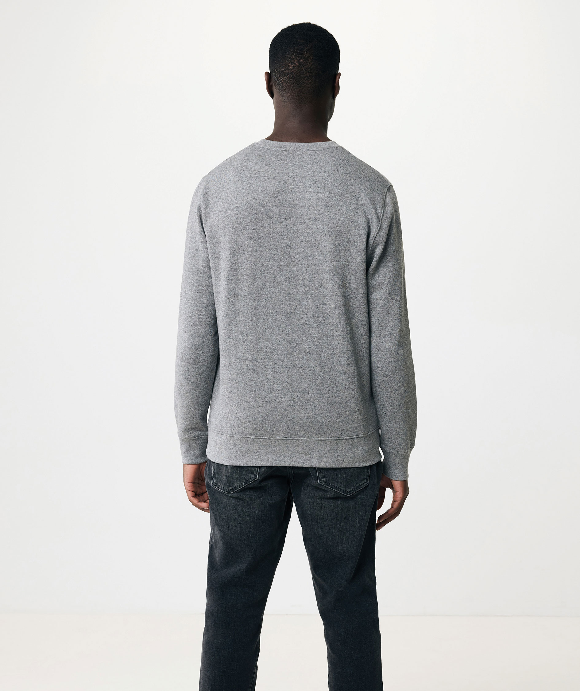 Iqoniq Etosha sweatshirt, Light Heather Anthracite, large image number 3