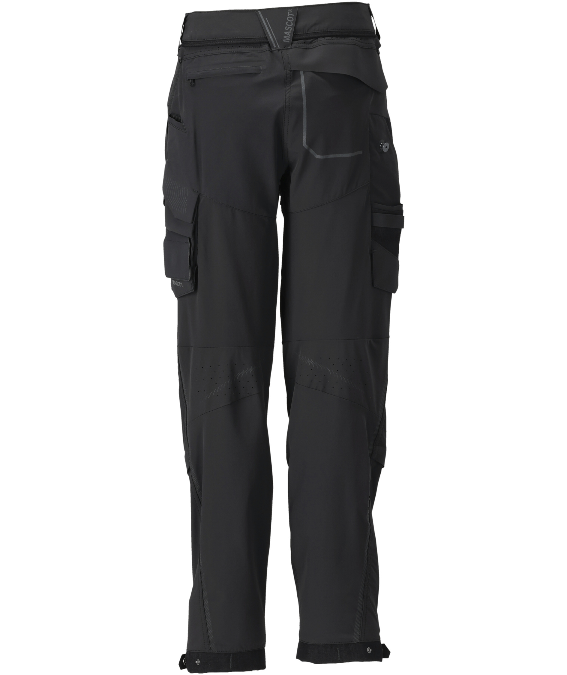 Mascot Customized diamond fit Damen Arbeitshose full stretch, Schwarz, large image number 1