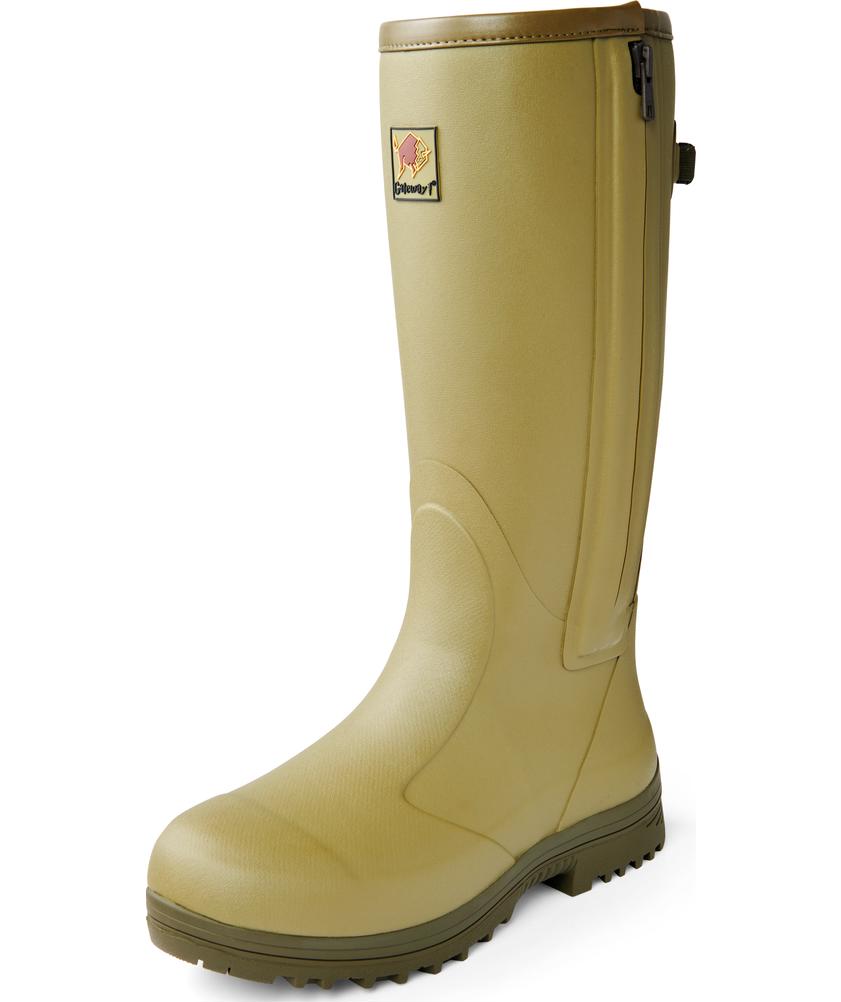 Gateway1 Pheasant Game 18" 5mm side-zip gummist&oslash;vler, Cedar Olive, Cedar Olive, swatch