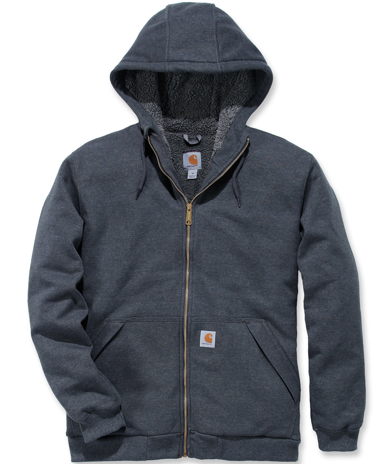 Carhartt Midweight huvtr&ouml;ja, Carbon Heather