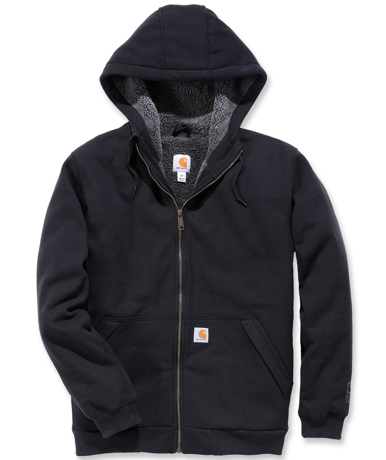 Carhartt Midweight huvtr&ouml;ja, Black