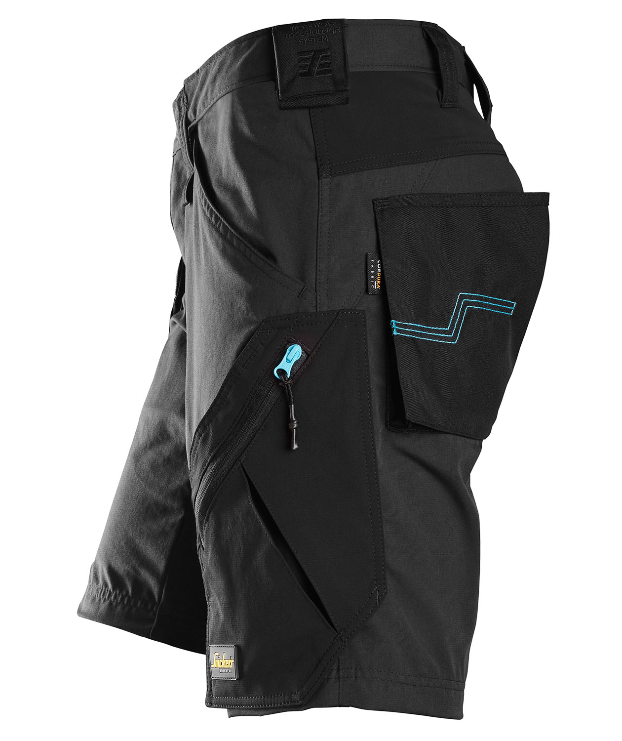 Snickers LiteWork 37.5&reg; arbejdsshorts 6112, Sort, large image number 3