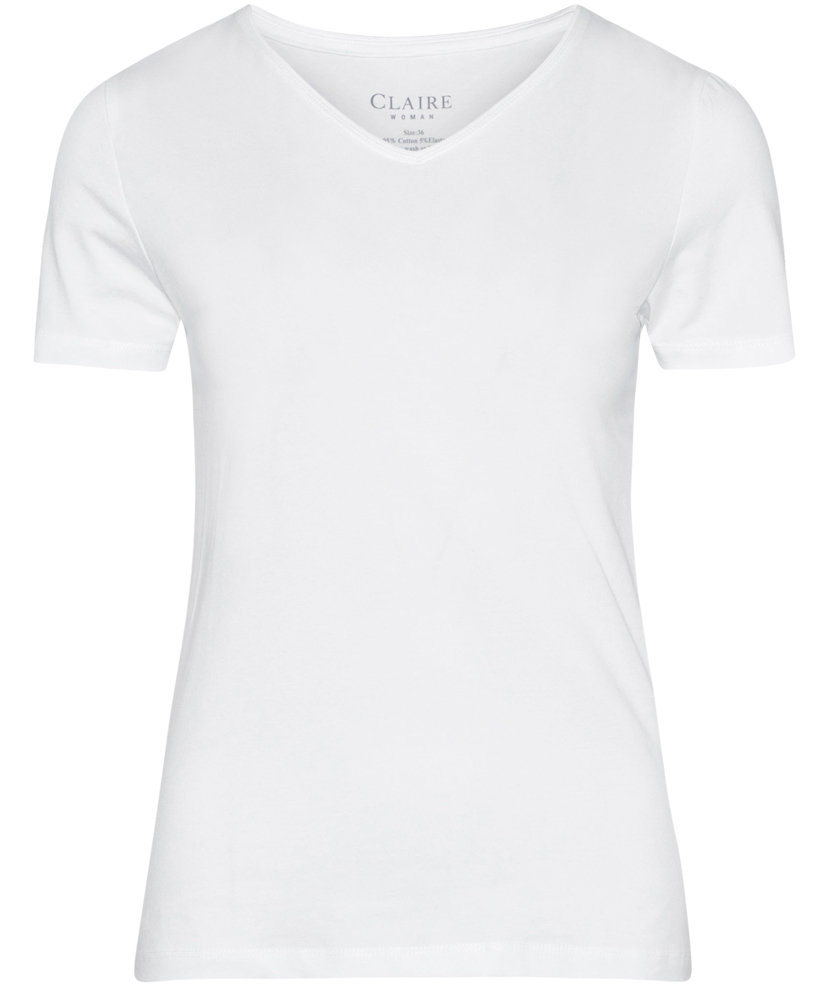Claire Woman Aida dame T-skjorte, Hvit, Hvit, swatch