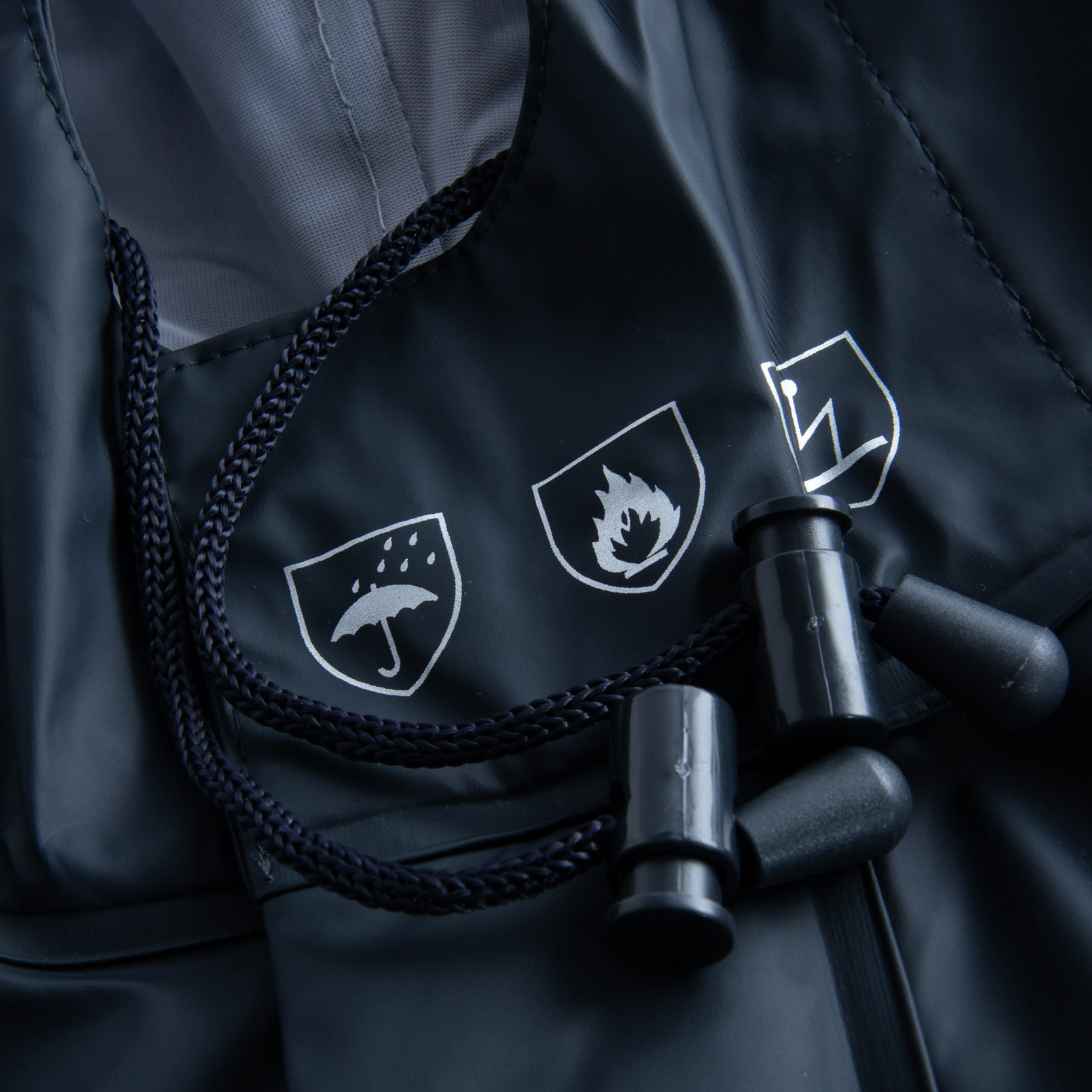 Lyngs&oslash;e Multinorm PU regnst&auml;ll, Marinbl&aring;