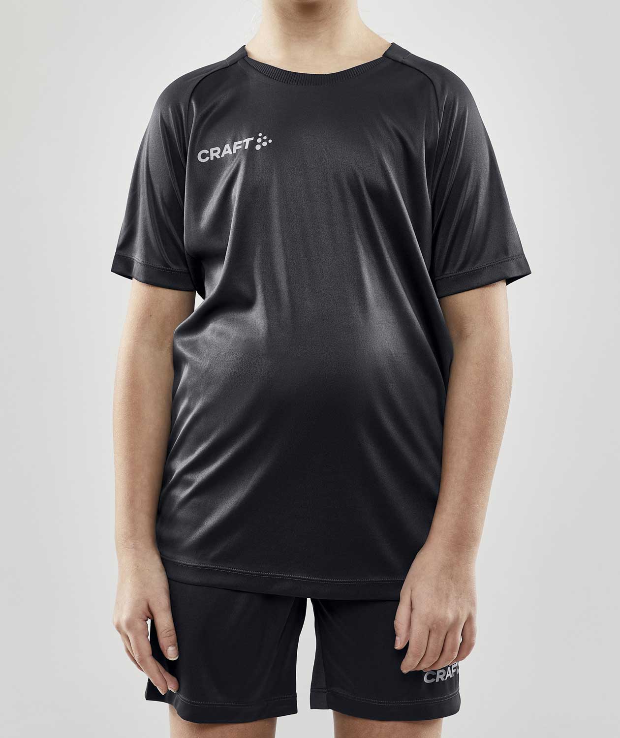 Craft Evolve T-Shirt f&uuml;r Kinder, Asphalt