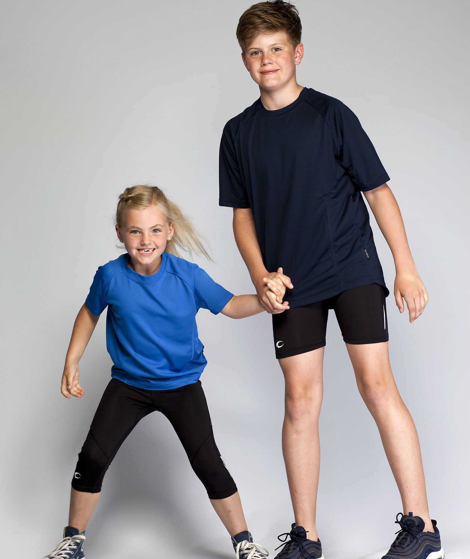 IK tr&auml;ngingsshorts till barn, Black