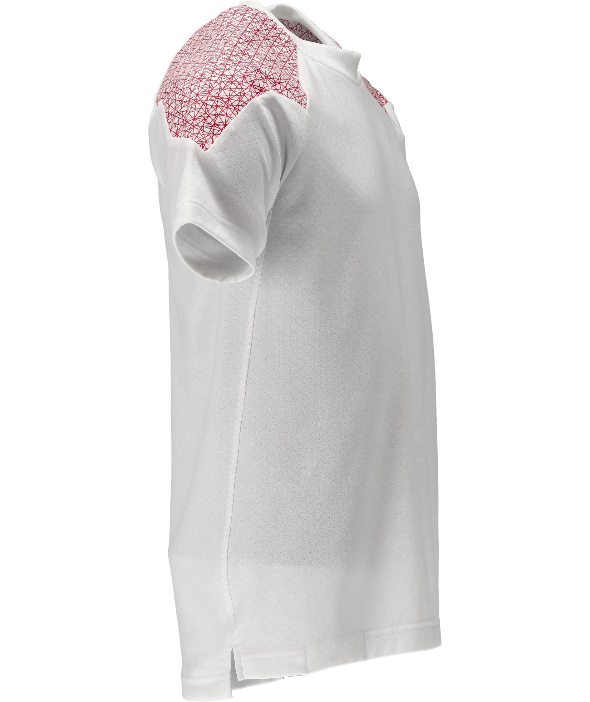 Mascot Food & Care Premium Performance HACCP-zugelassene T-shirt, Weiss/Signalrot, large image number 3