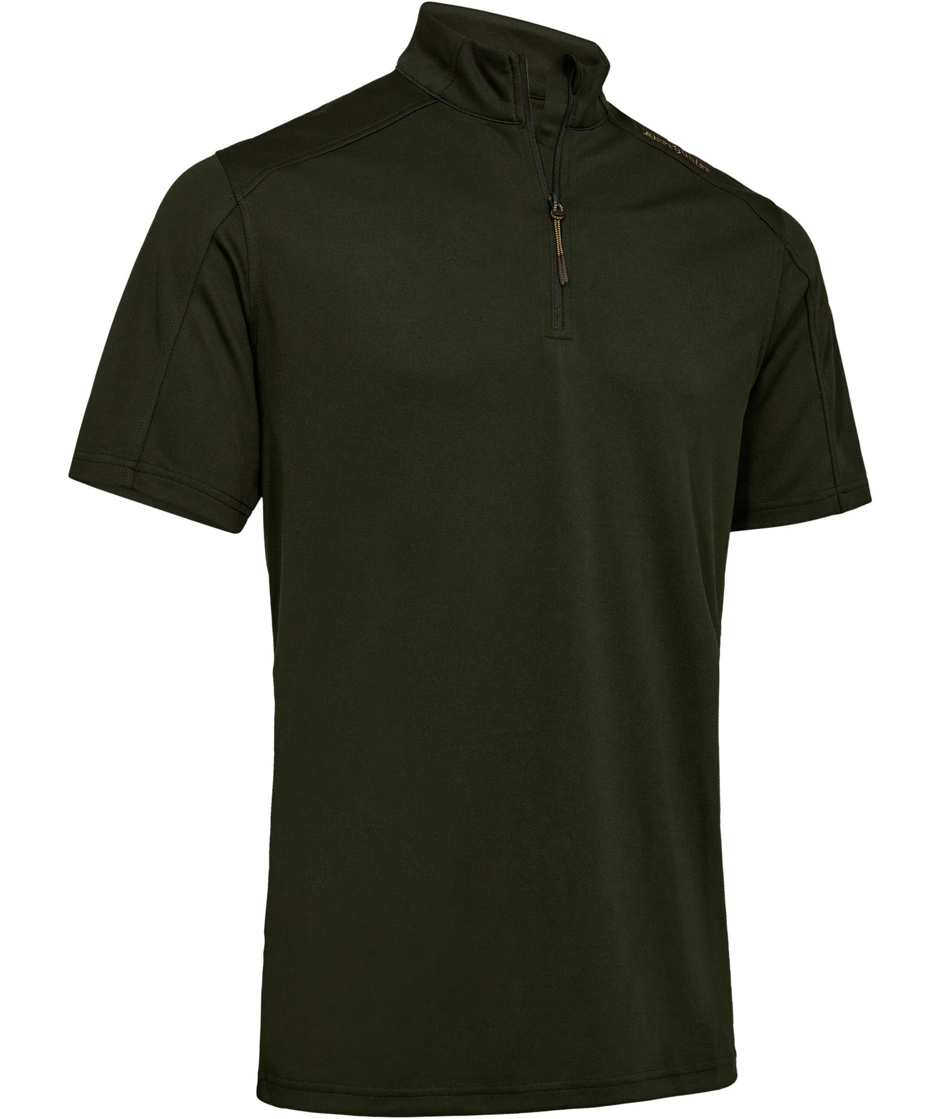 Deerhunter Climate 37.5&reg; half zip T-shirt, Forest Ember