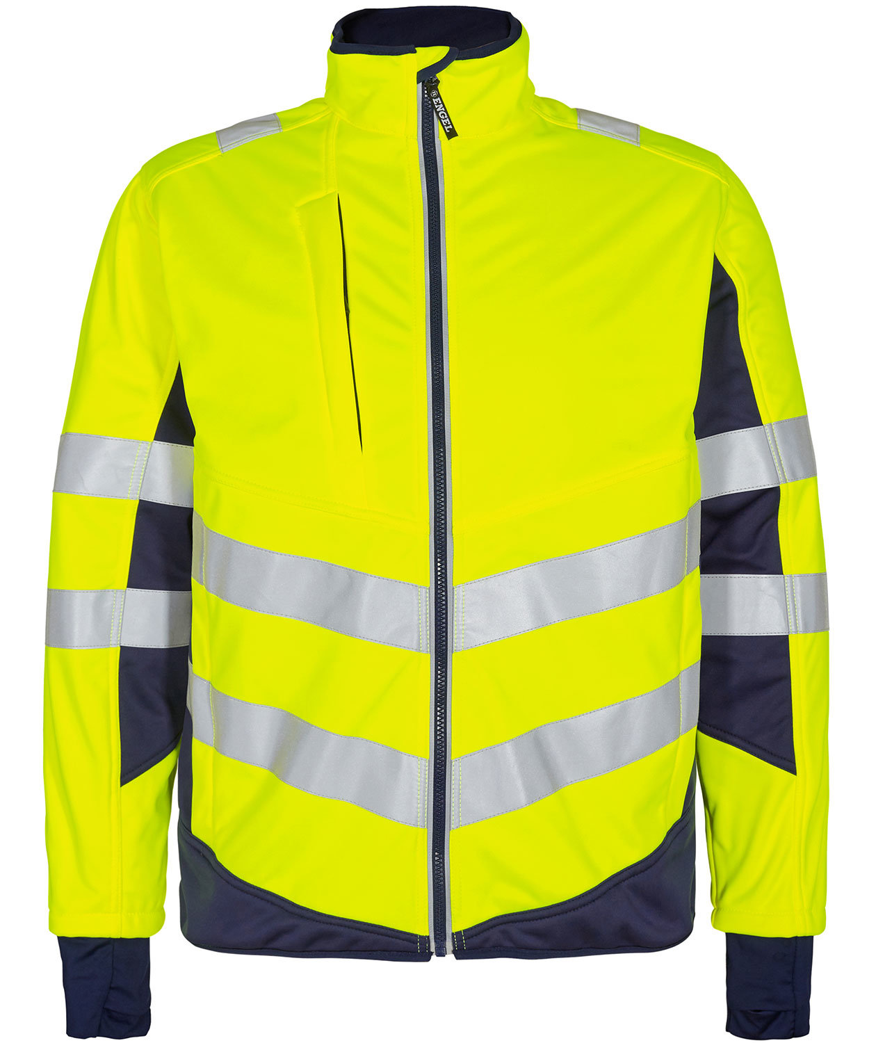 Engel Safety softshelljacka, Gul/Blue Ink, Gul/Blue Ink, swatch