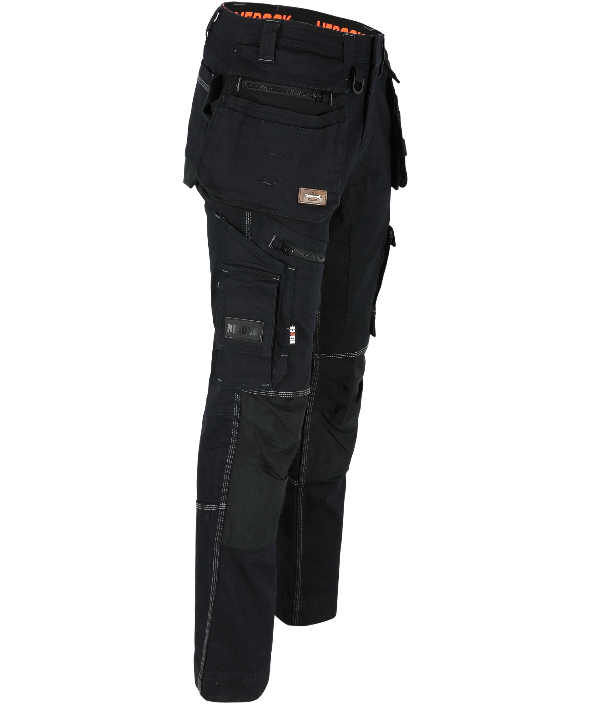 HEROCK Linx denim craftsman trousers, Dark Blue Jeans, large image number 4