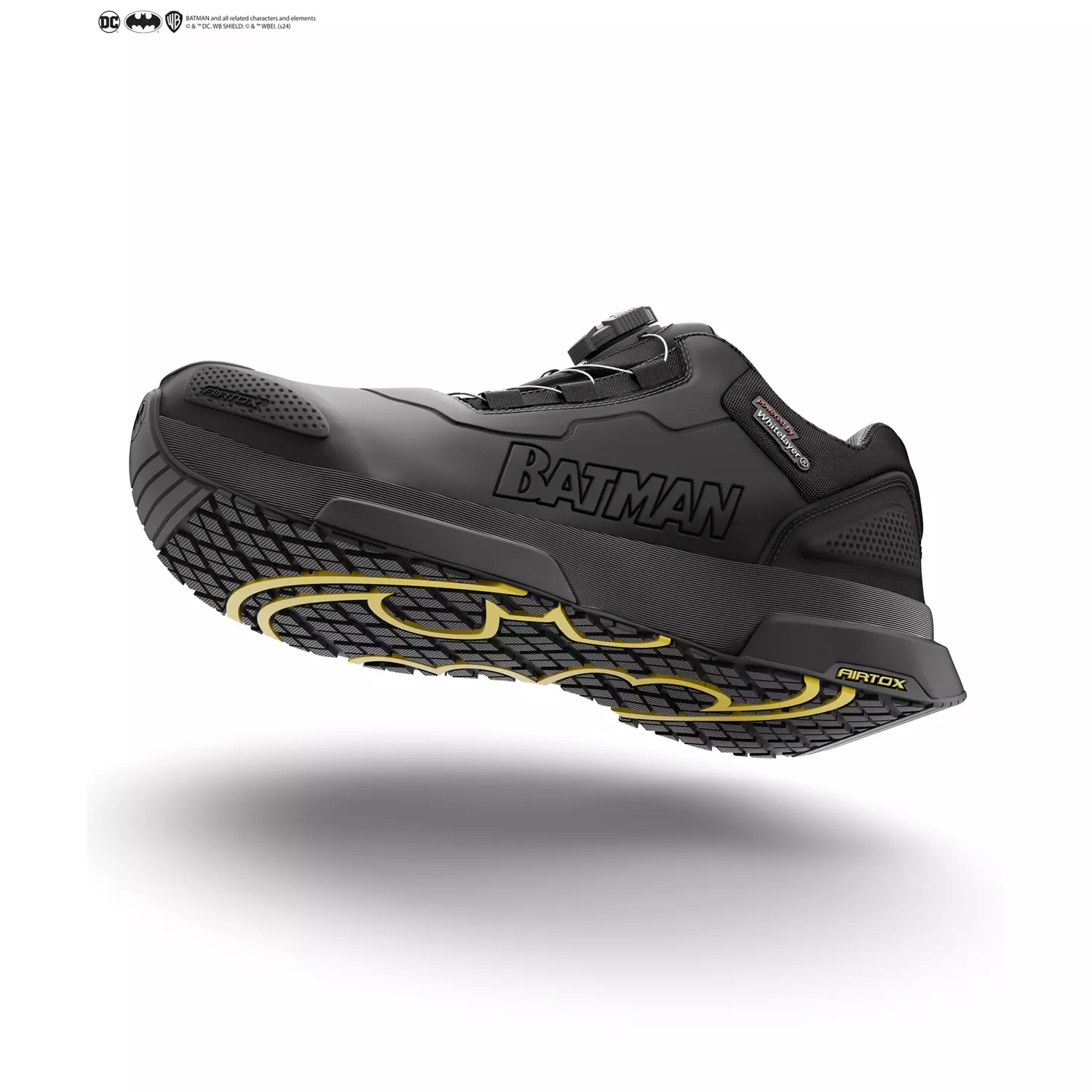Batman x AIRTOX BAT.ONE safety shoes S3S, Black/Yellow