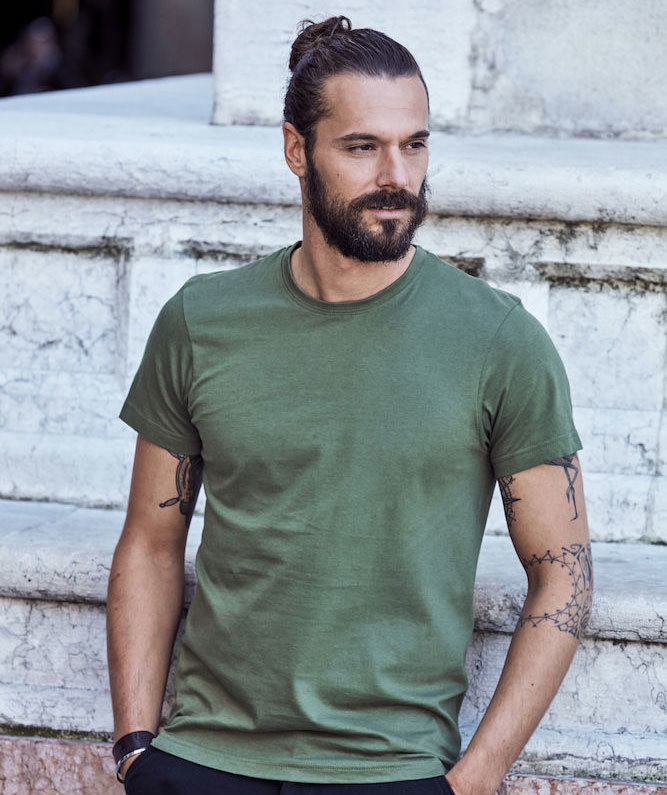 Clique Basic T-skjorte, Flaskegr&oslash;nn, large image number 4