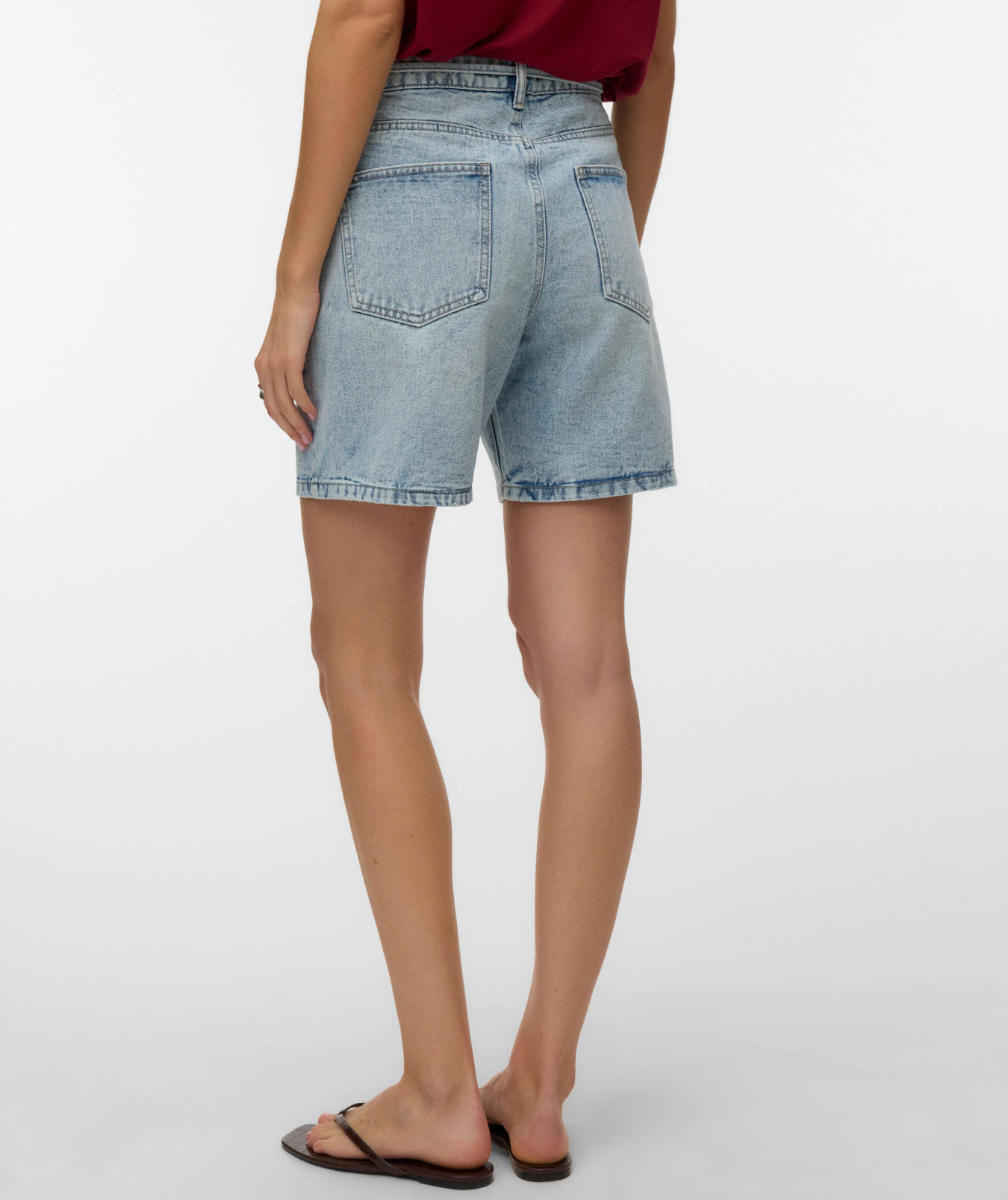 Vero Moda VMWIEN dame denimshorts, Light Blue Denim, large image number 2