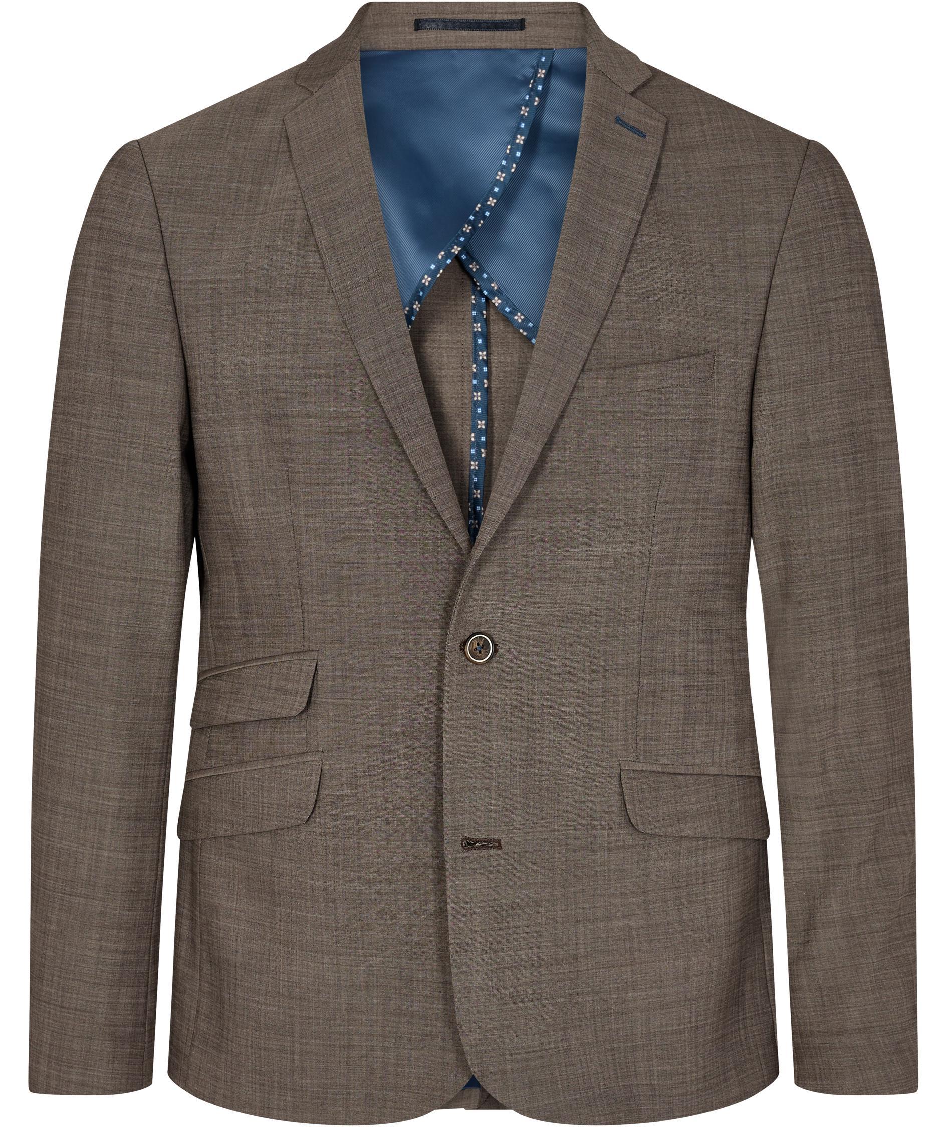 Sunwill Modern fit kavaj, Tobacco