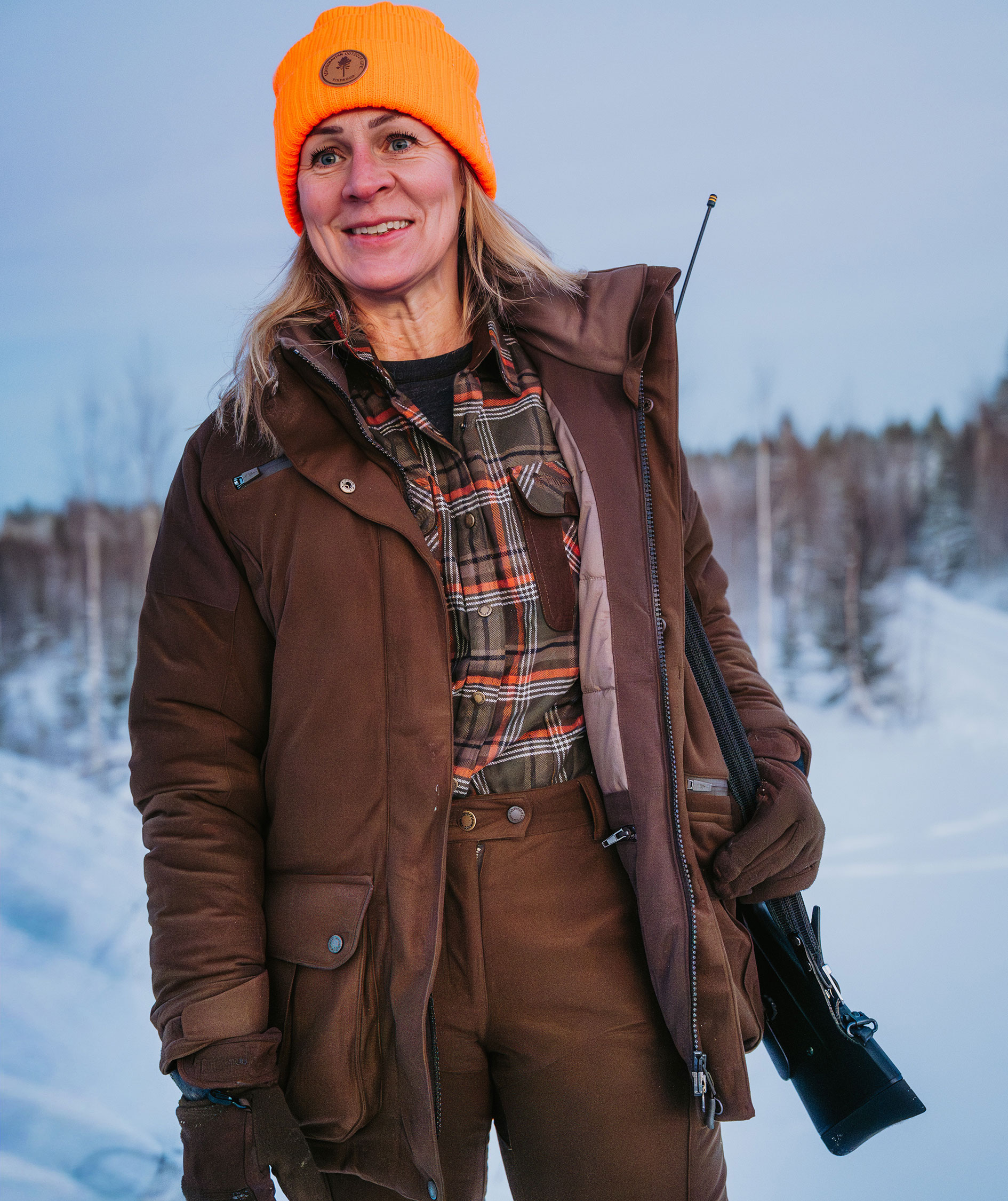 Pinewood&nbsp;Sm&aring;land Forest dame jakke, Suede Brown, large image number 1